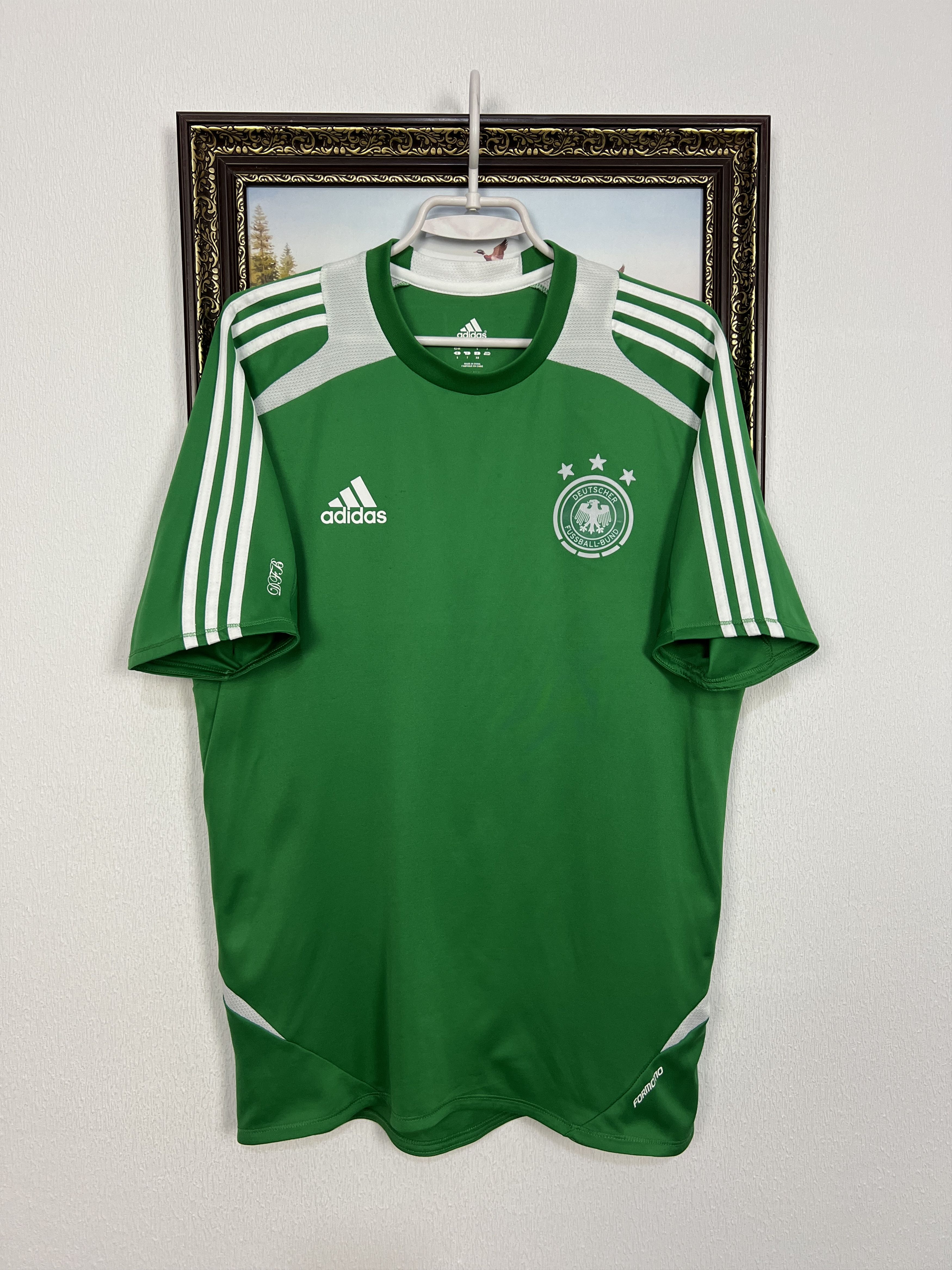 Adidas Germany Football Shirt Player Issue Soccer Jersey Trikot Size US L / EU 52-54 / 3 - 1 Thumbnail