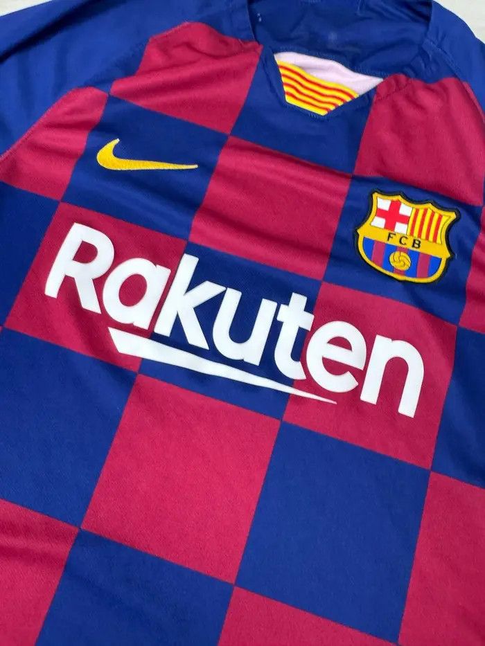 Nike Nike FC Barcelona 2019 2020 Home Shirt Soccer Jersey Size US S / EU 44-46 / 1 - 5 Thumbnail