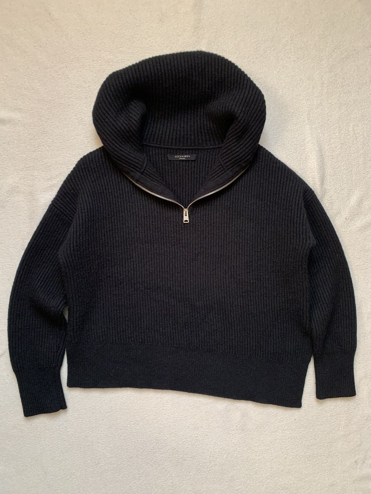 Allsaints Allsaints Avant Garde Asymmetrical Sweater Opium Style Y2K Size US S / EU 44-46 / 1 - 2 Thumbnail