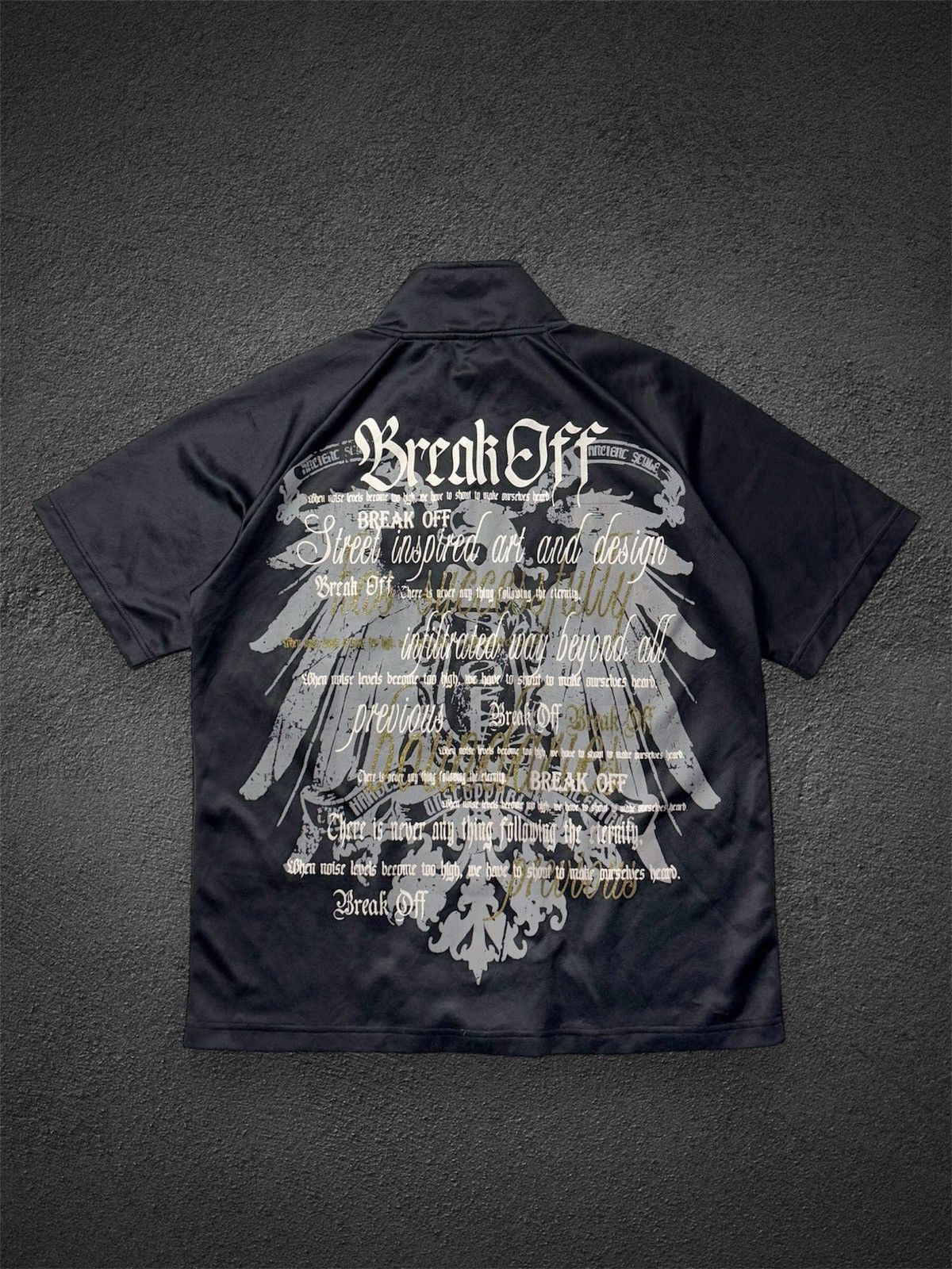 Beauty Beast × Hysteric Glamour × Japanese Brand Archived Break Off Tribal Poem Tracksuit Tees Zipper Size US L / EU 52-54 / 3 - 2 Thumbnail