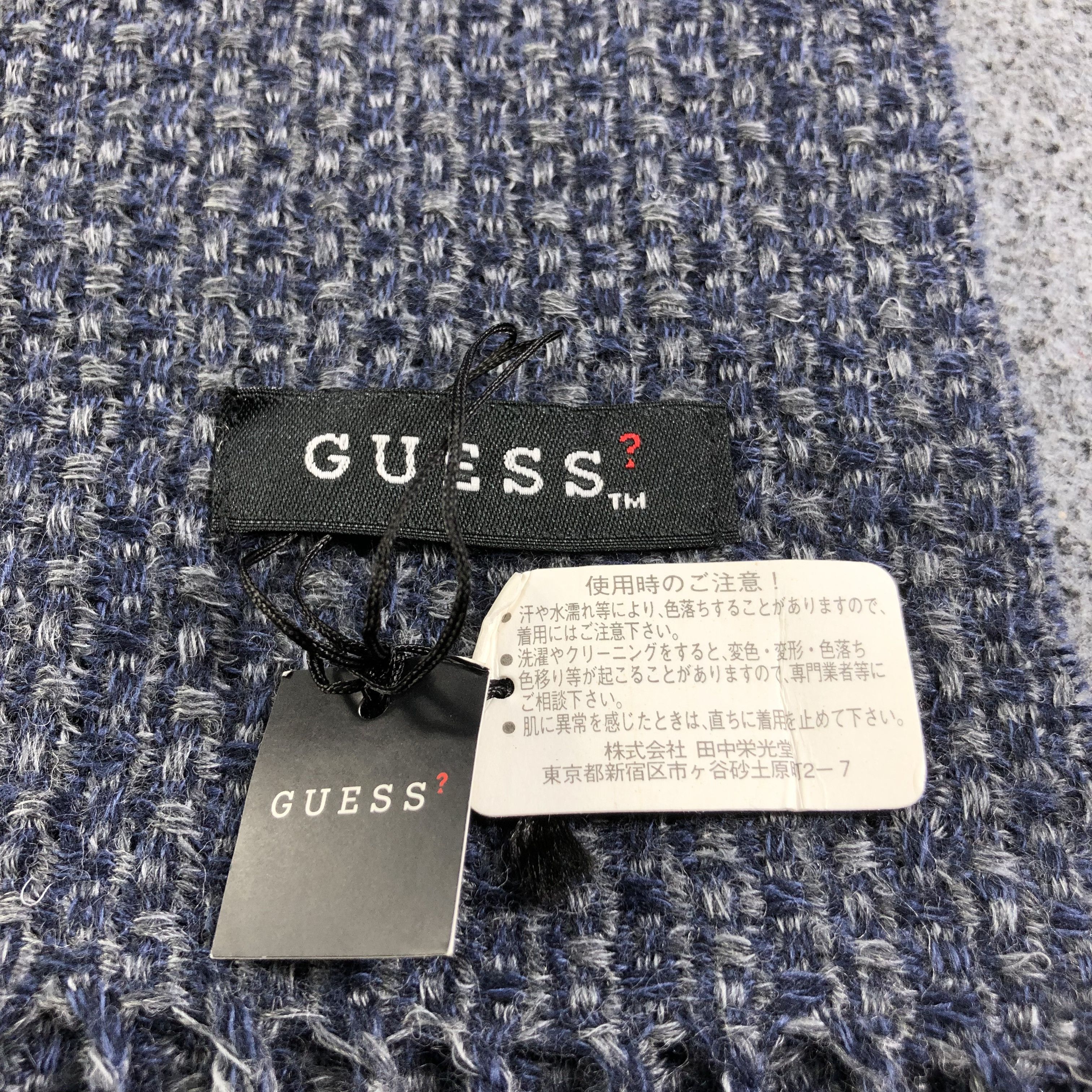 Guess NWT Guess Wool Scarf Muffler V1279 Size ONE SIZE - 4 Thumbnail