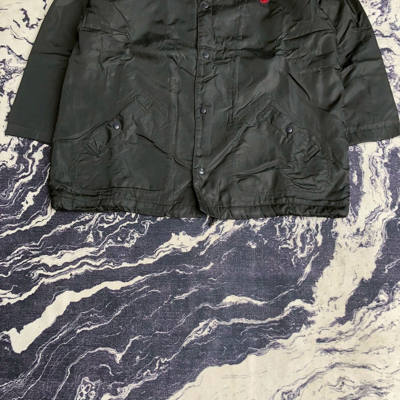 NBA Vintage 90s Chicago Bulls NBA Sherpa Lined Jacket Size US L / EU 52-54 / 3 - 6 Thumbnail