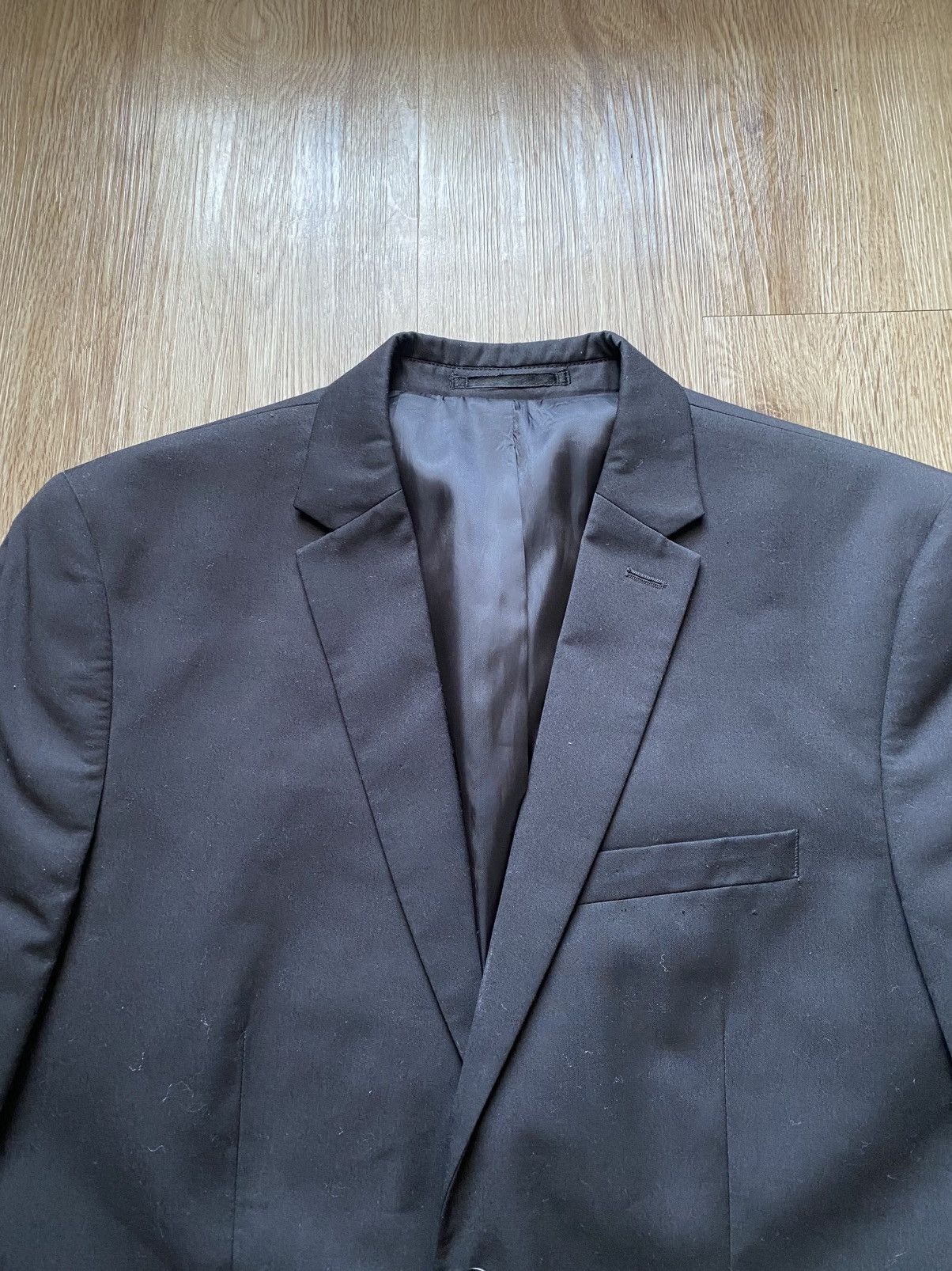 Vintage Vintage Black Blazer Sport Coat 38R Size 38R - 5 Thumbnail