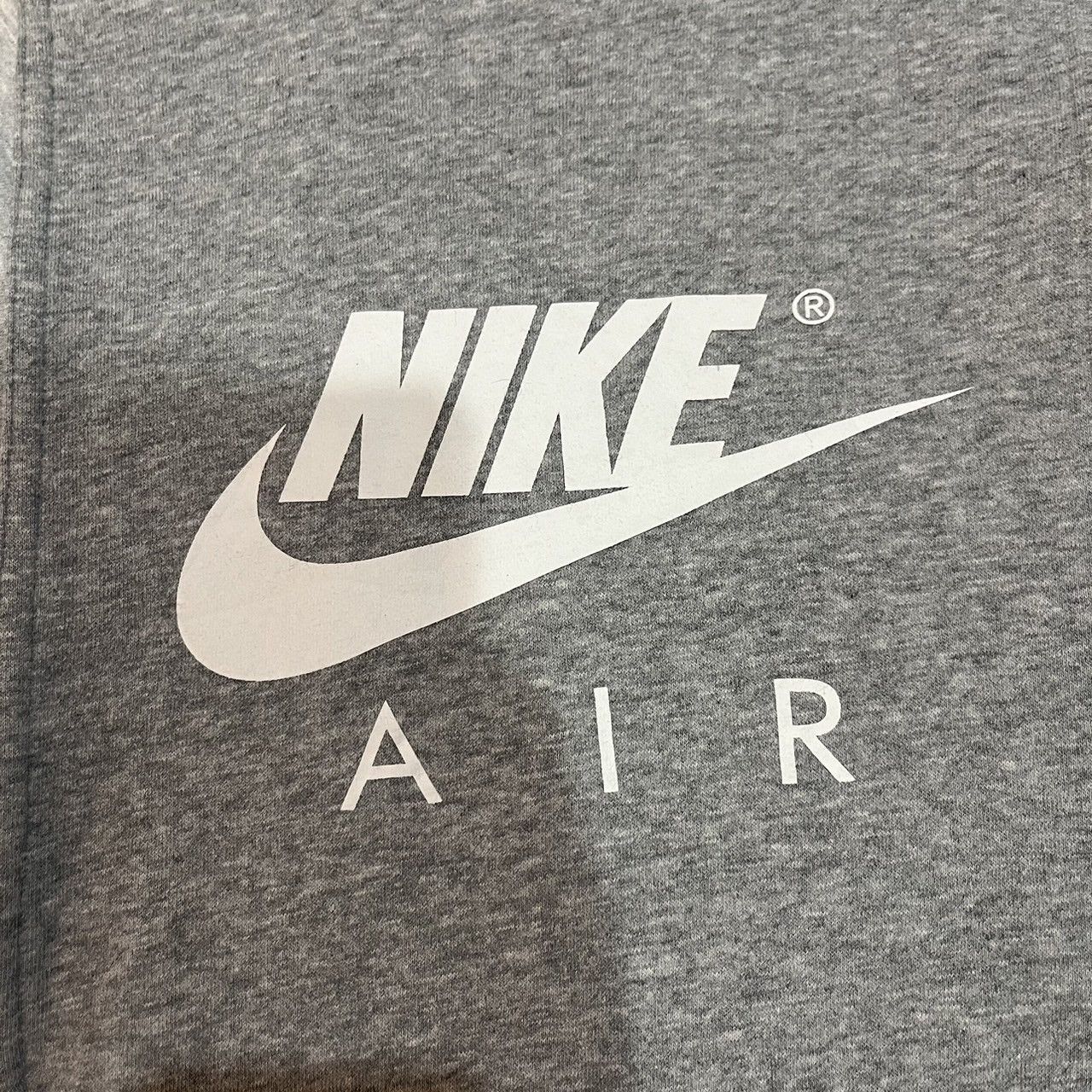 Nike Nike Air BB Fleece Pullover Hoodie Grey White Size US L / EU 52-54 / 3 - 7 Thumbnail