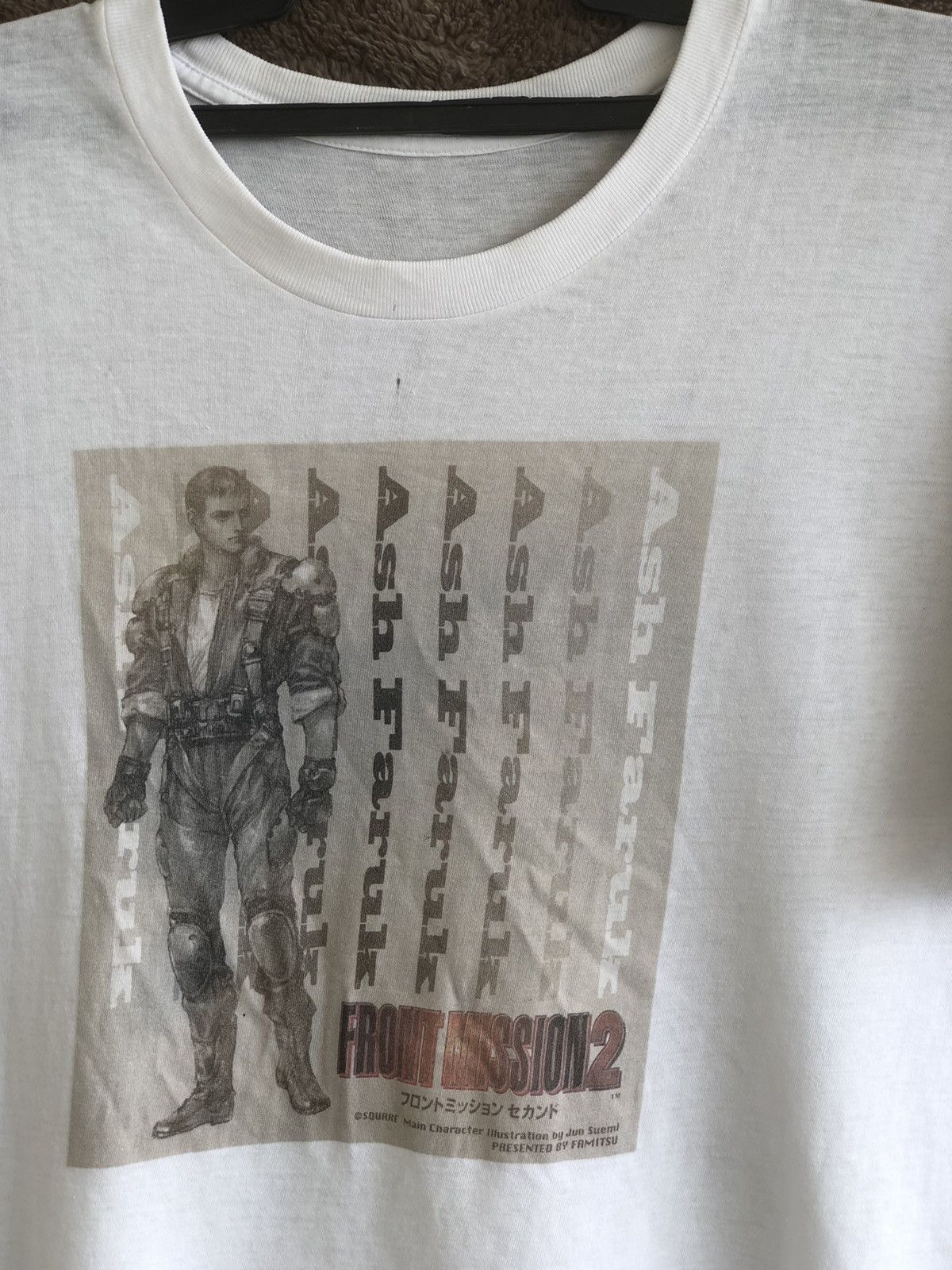 Vintage Vintage FRONT MISSION 2 Ash Faruk Game Tee Size US L / EU 52-54 / 3 - 1 Thumbnail