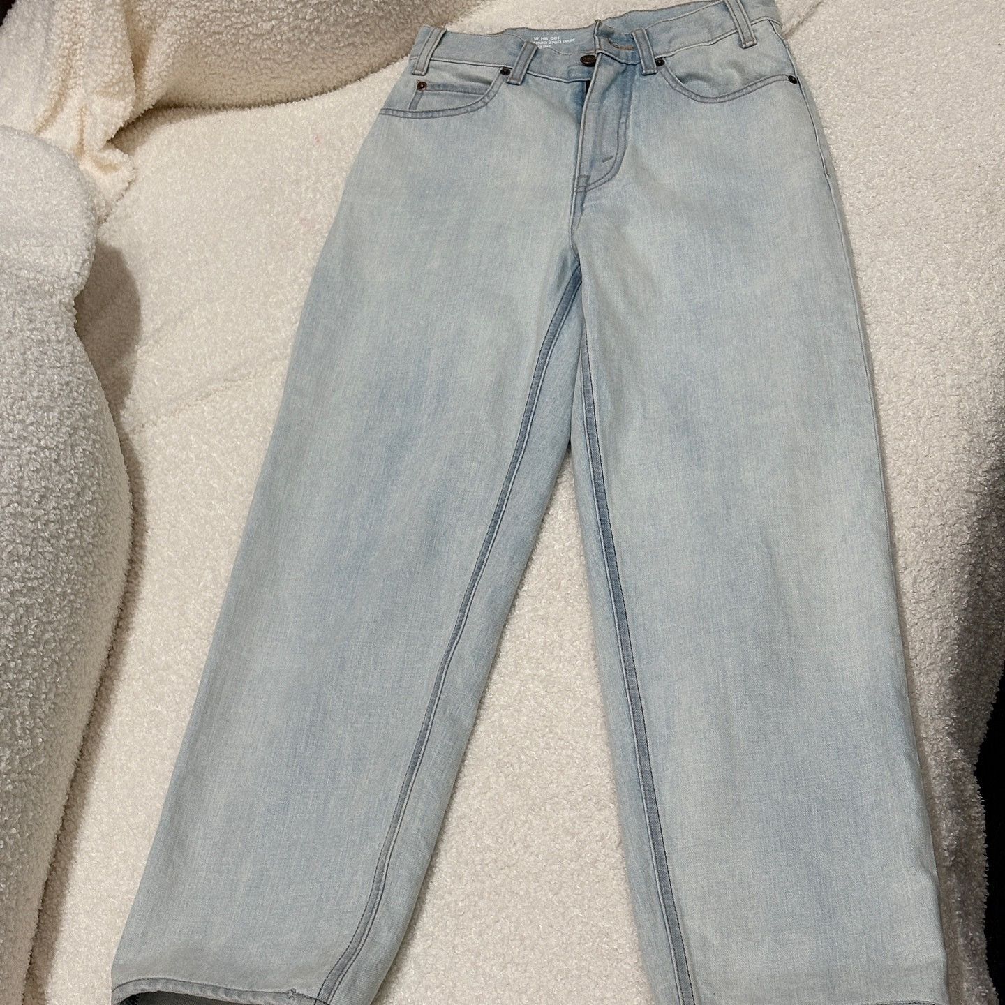 Celine Celine Light Wash Straight Leg Jeans Size 26 Size 26" / US 2 / IT 38 - 1 Thumbnail