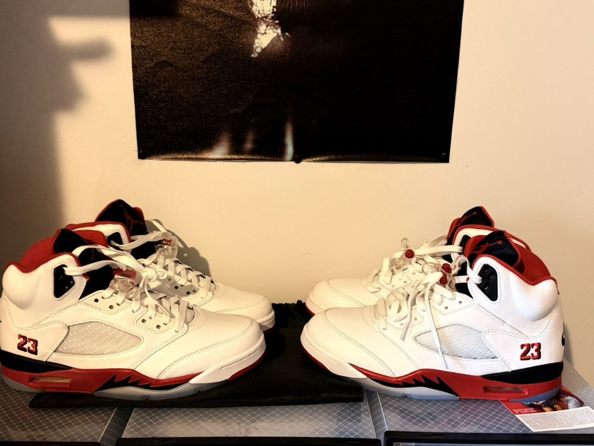 Jordan Brand Jordan 5 fire red Size US 11 / EU 44 - 6 Thumbnail