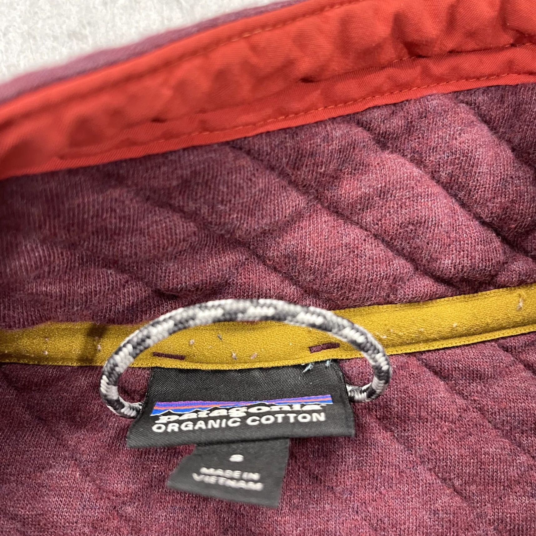 Patagonia Patagonia Jacket Womens Small Purple Red Quilted Snap T Pullover Organic Cotton Size S / US 4 / IT 40 - 6 Thumbnail