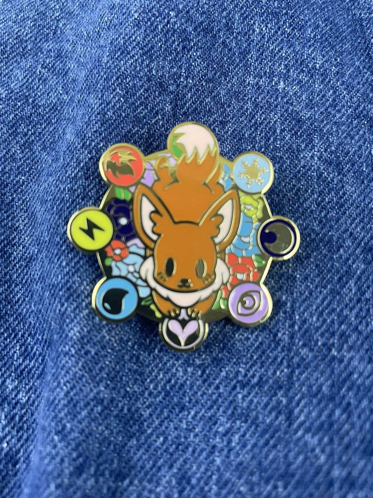 Other Eeveeloution Enamel Pin Size ONE SIZE - 1 Thumbnail