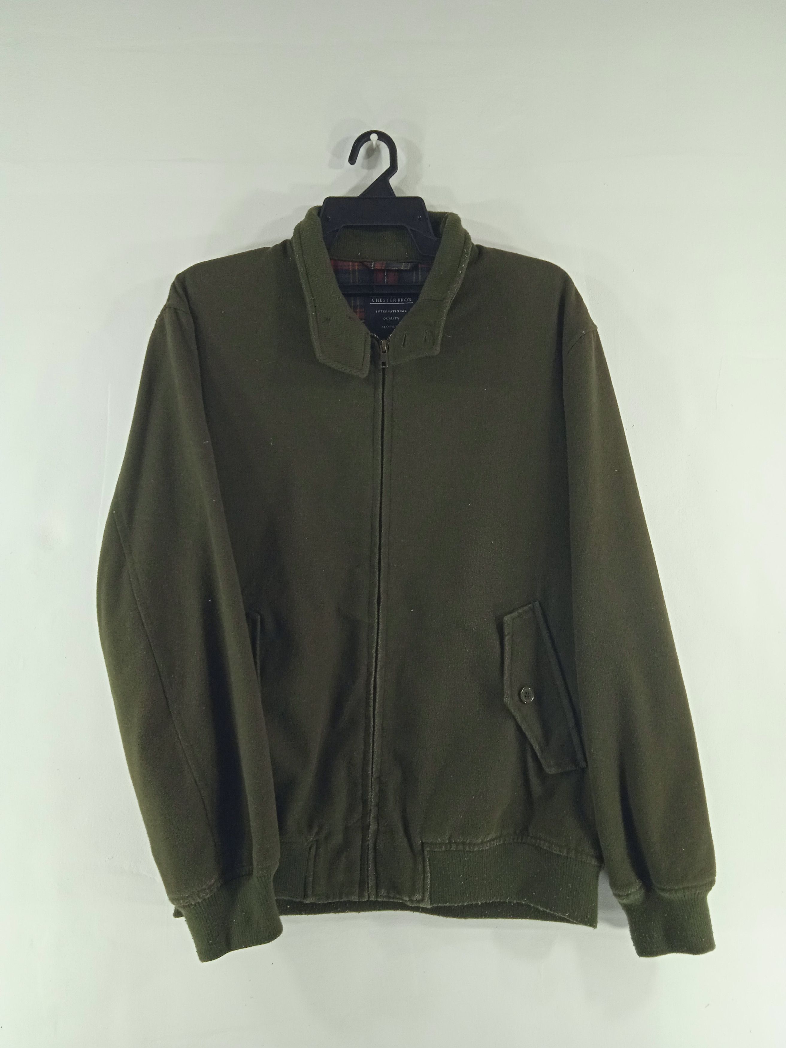Vintage Vintage Wool Bomber Jacket Rare Design Size US XL / EU 56 / 4 - 5 Thumbnail