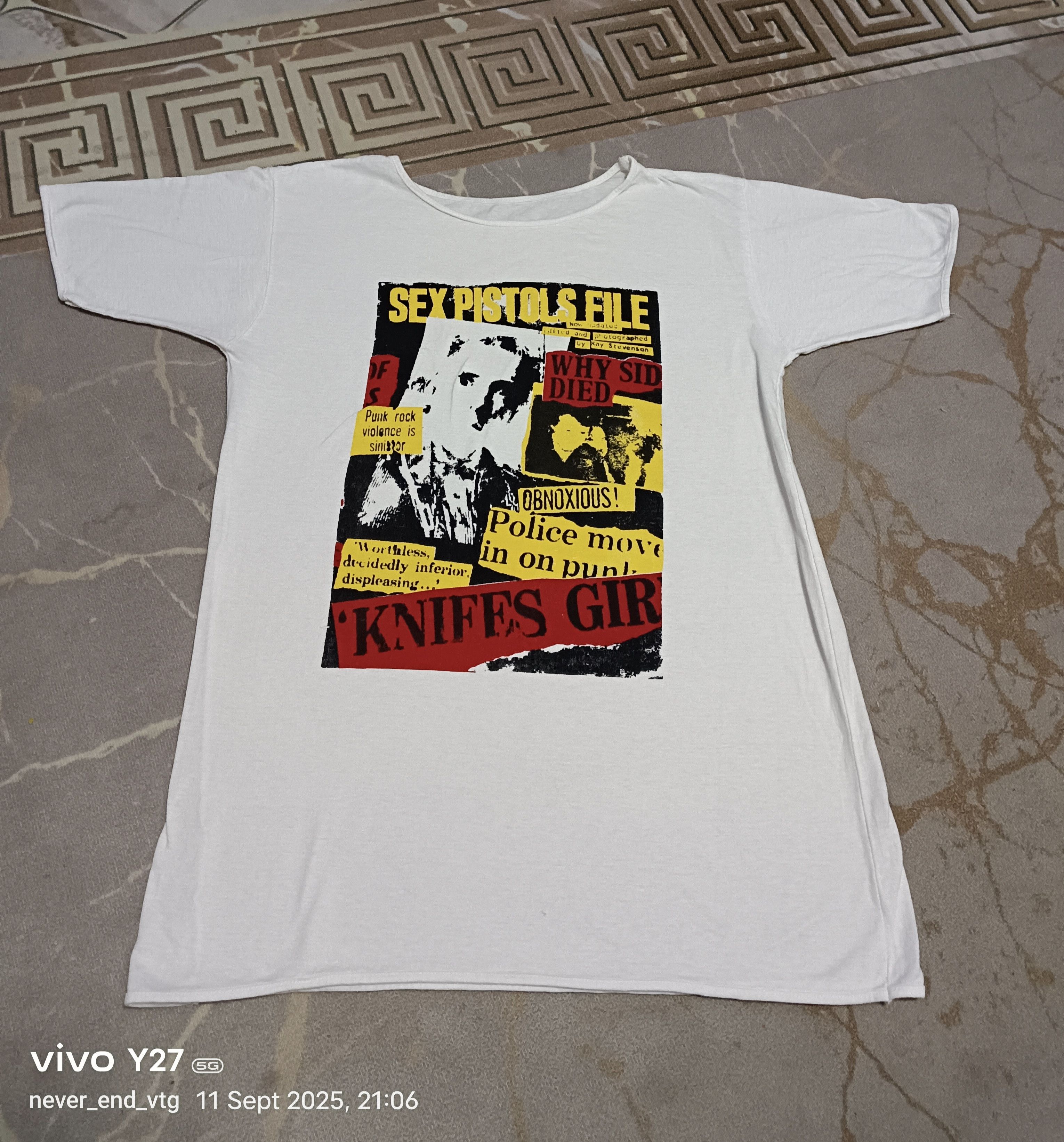 Band Tees VINTAGE SEX PISTOL Size US S / EU 44-46 / 1 - 1 Thumbnail