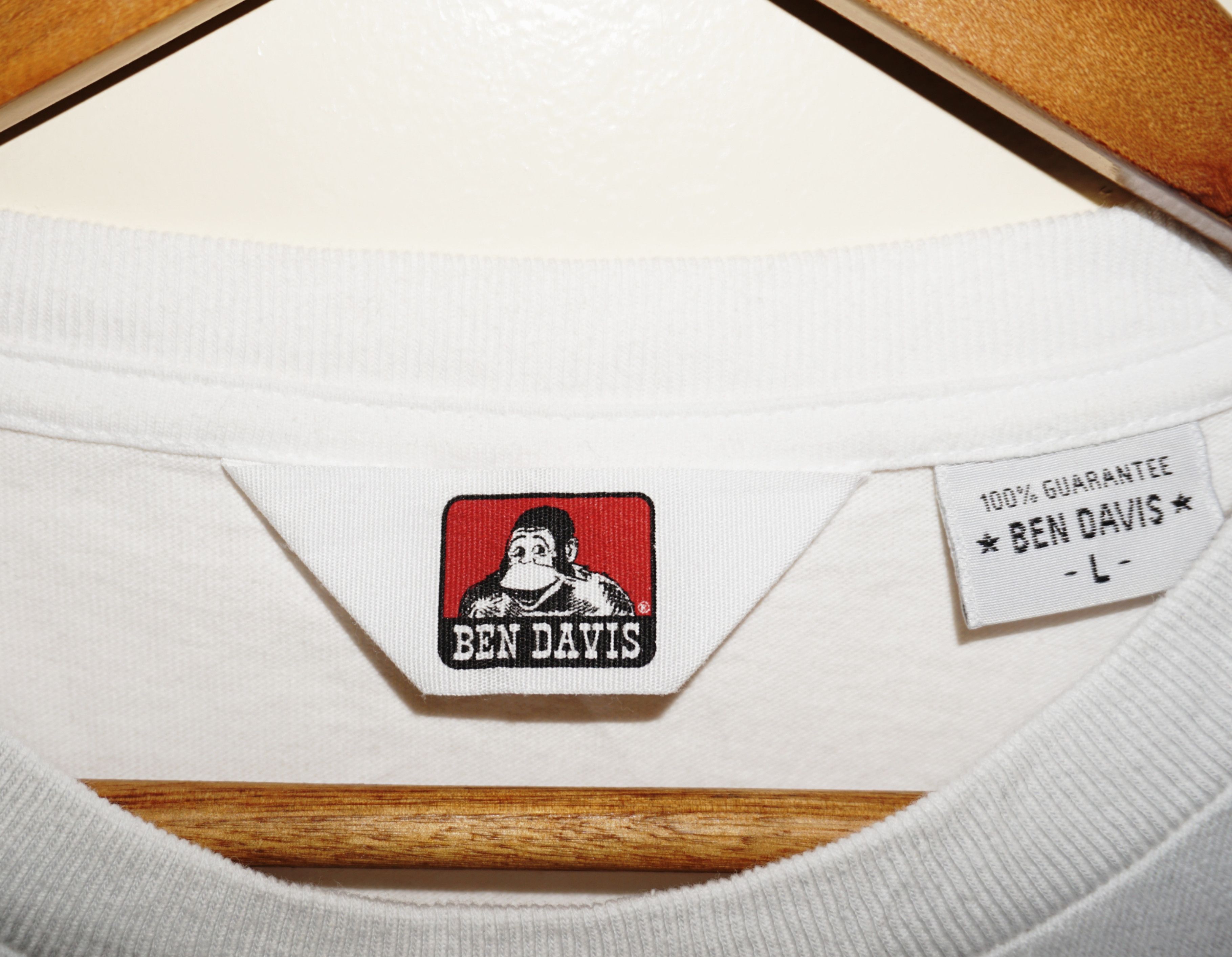 Ben Davis × Japanese Brand Ben davis white Longsleeve size : L Size US L / EU 52-54 / 3 - 7 Thumbnail