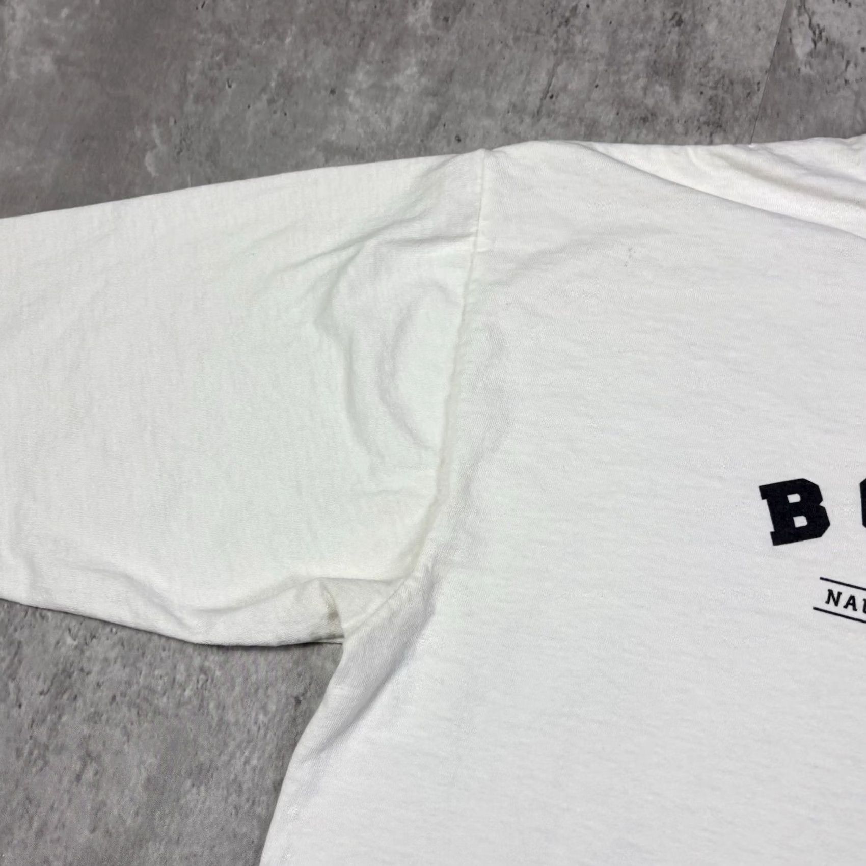 Delta VINTAGE Borgata Nautical Orignal White Long Sleeve T Shirt Mens Large Size US L / EU 52-54 / 3 - 5 Thumbnail