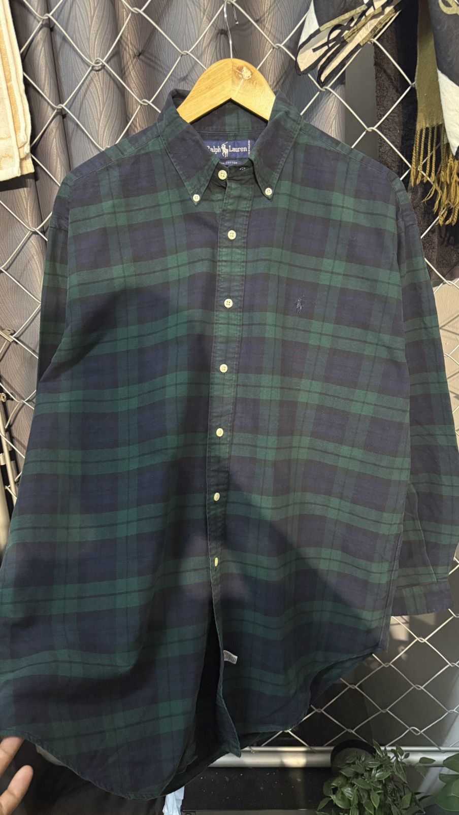 Polo Ralph Lauren VINTAGE POLO RALPH LAUREN PLAID SHIRT Size US XL / EU 56 / 4 - 2 Thumbnail