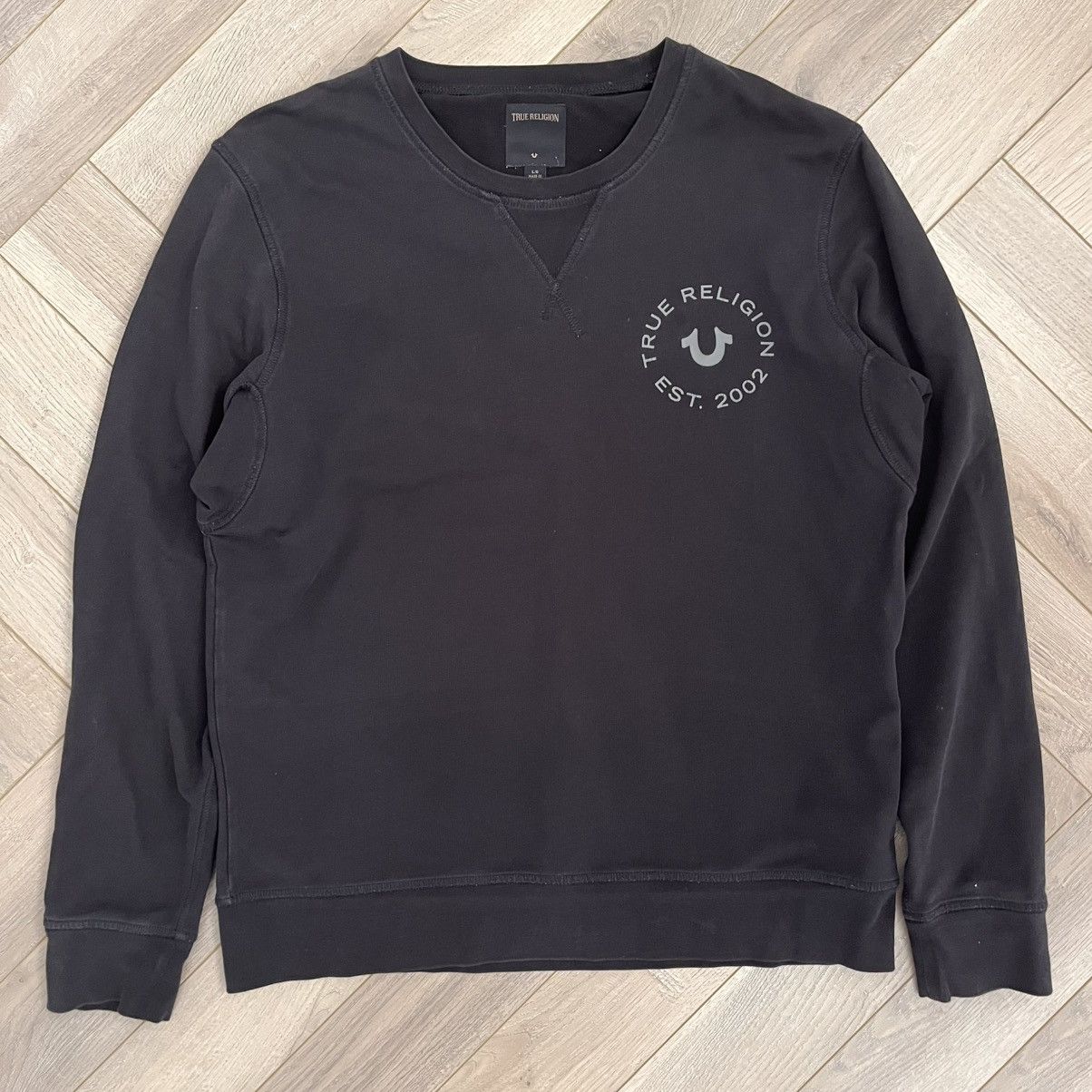 True Religion True Religion Logo Sweatshirt Size US L / EU 52-54 / 3 - 1 Thumbnail