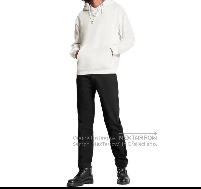 Louis Vuitton Louis Vuitton White Logo Hoodie Sweatshirt. Size US L / EU 52-54 / 3 - 1 Thumbnail