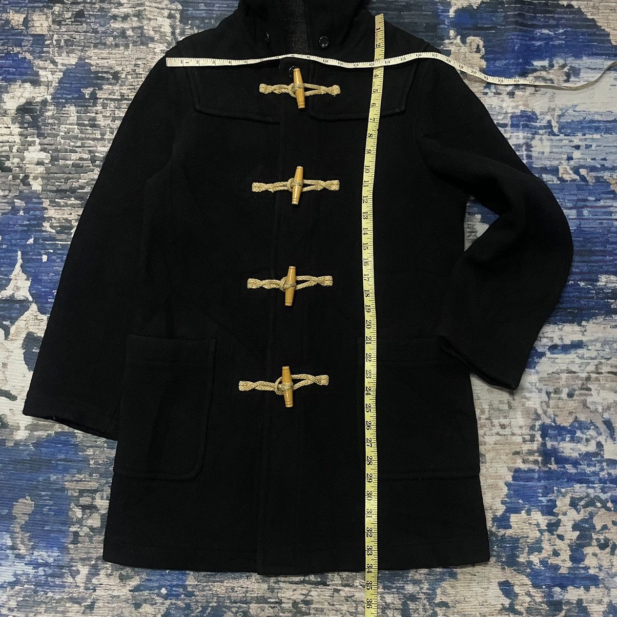 Uniqlo 🇯🇵 Vintage Uniqlo Wool Hooded Duffle Long Coat Button Jacket Size US M / EU 48-50 / 2 - 7 Thumbnail