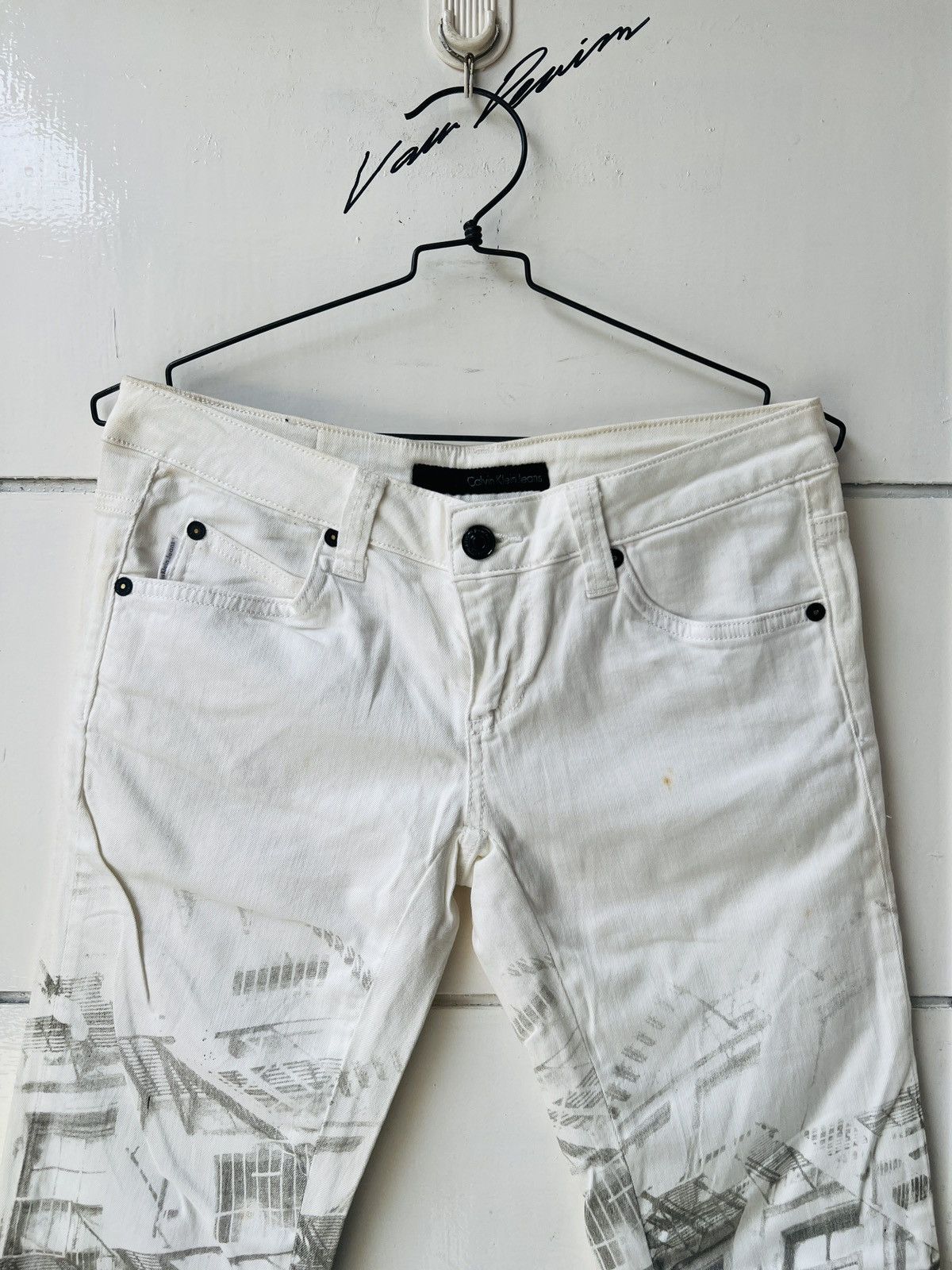 Calvin Klein Calvin Klein Raf Simons Printed Jeans Size US 28 / EU 44 - 3 Thumbnail