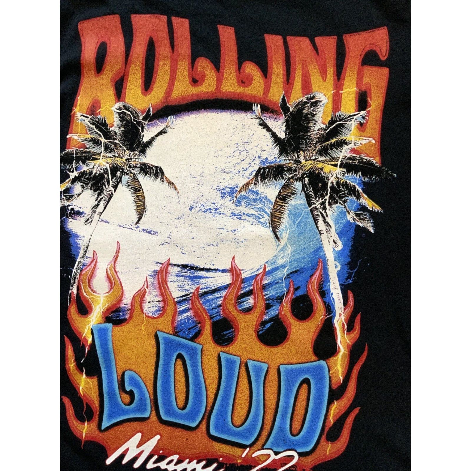 Vintage VINTAGE Rolling Loud T-Shirt Men Black Size M Kanye Playboi Carti Kendrick Lamar Lineup Sz. M Mens Size US M / EU 48-50 / 2 - 5 Thumbnail