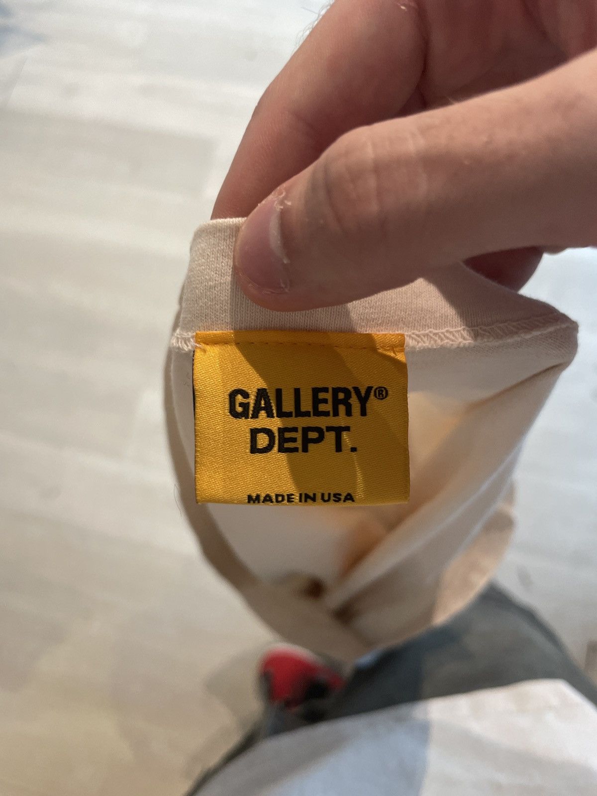 Gallery Dept. Gallery Dept. Ebay T-Shirt Cream M Size US M / EU 48-50 / 2 - 5 Thumbnail