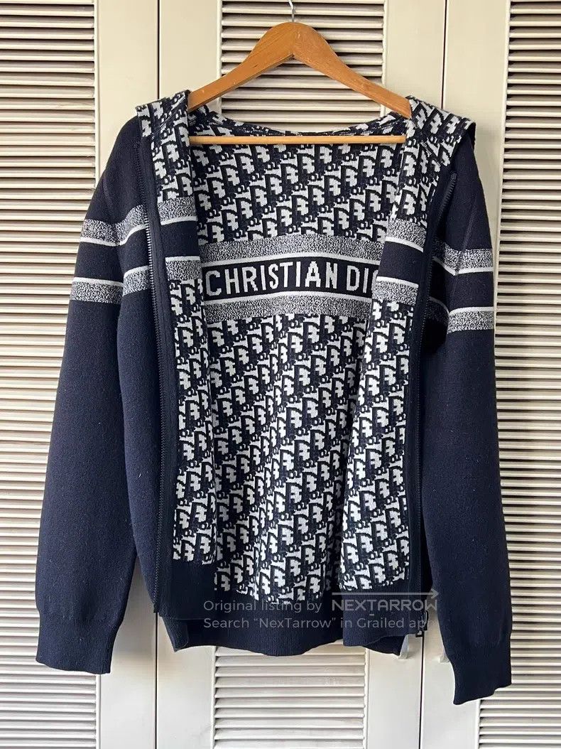 Dior Dior Cashmere hooded sweatshirt coat Size US S / EU 44-46 / 1 - 3 Thumbnail