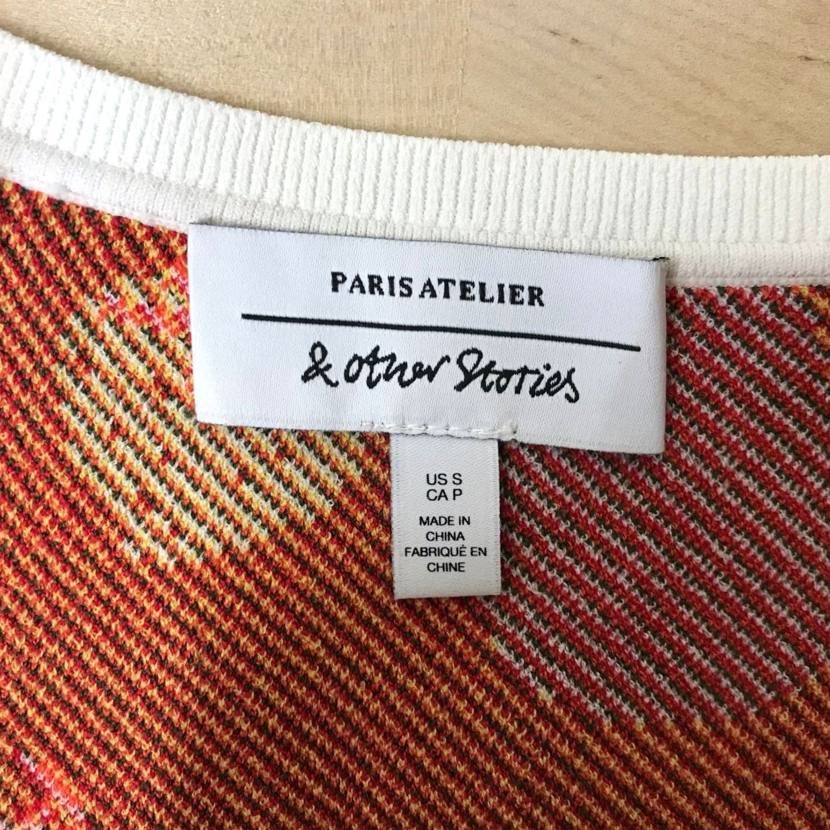 & Other Stories & Other Stories Fruit Print Knit Tank Top White S Sleeveless Square Neck Women Summer Size S / US 4 / IT 40 - 7 Thumbnail