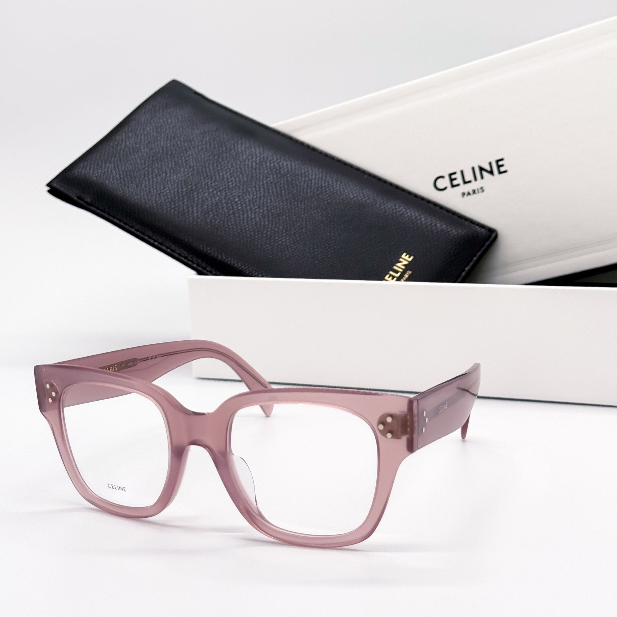 Celine NEW CELINE EYEGLASSES CL50110U 045 PINK WOMEN EYEWEAR Size ONE SIZE - 1 Thumbnail