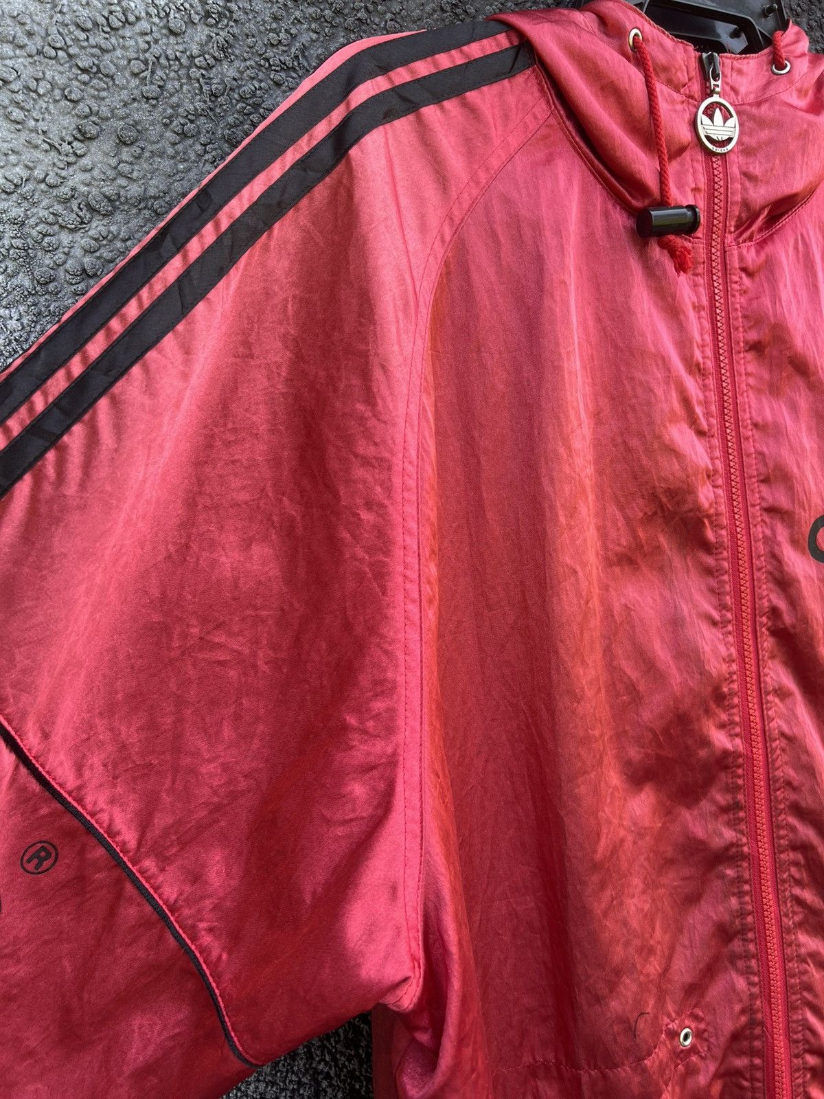Adidas Vintage Adidas Descente Windbreaker Jacket Big Logo Size US XL / EU 56 / 4 - 3 Thumbnail