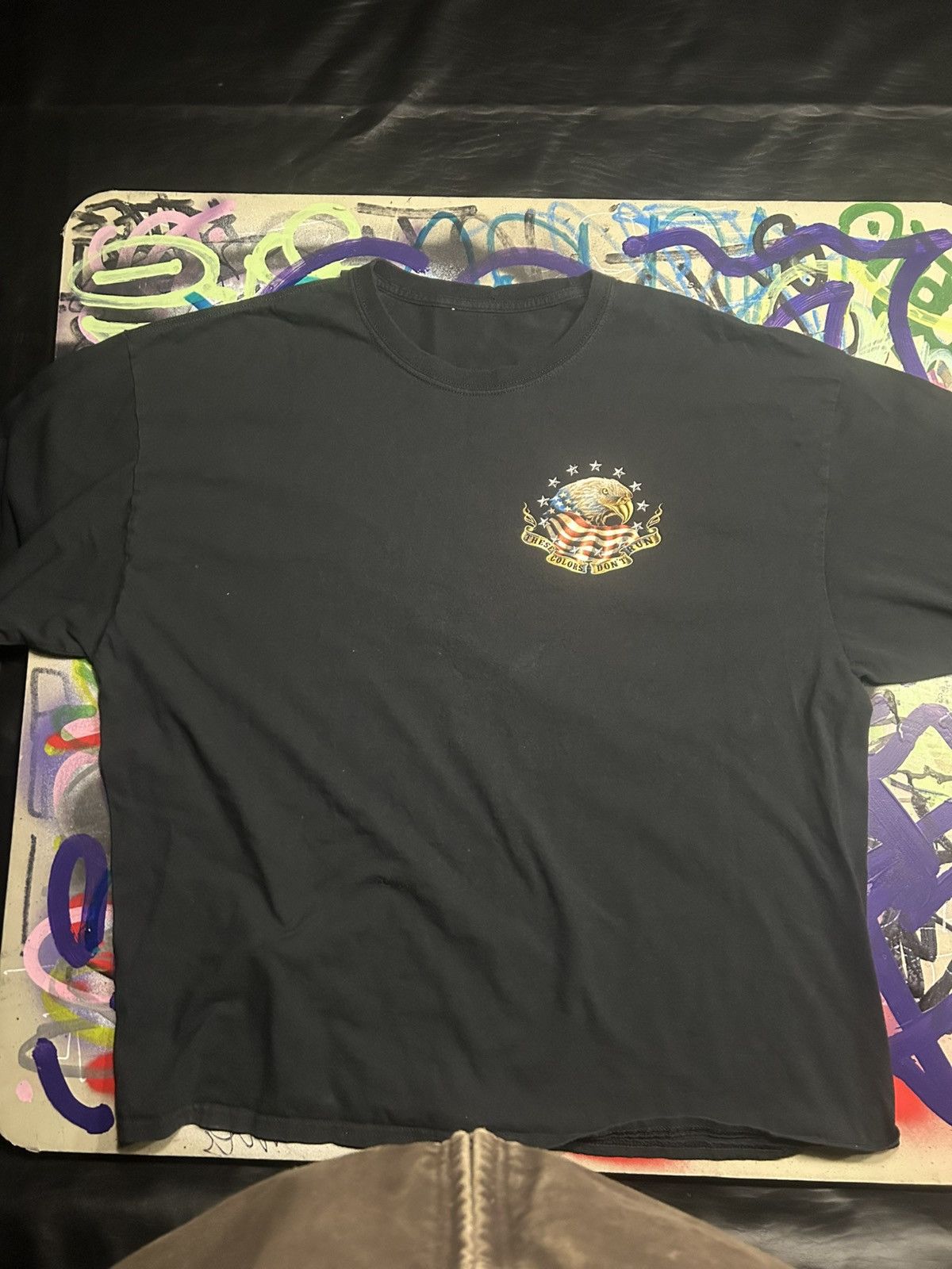 Other Black American graphic longsleeve Size US XL / EU 56 / 4 - 1 Thumbnail