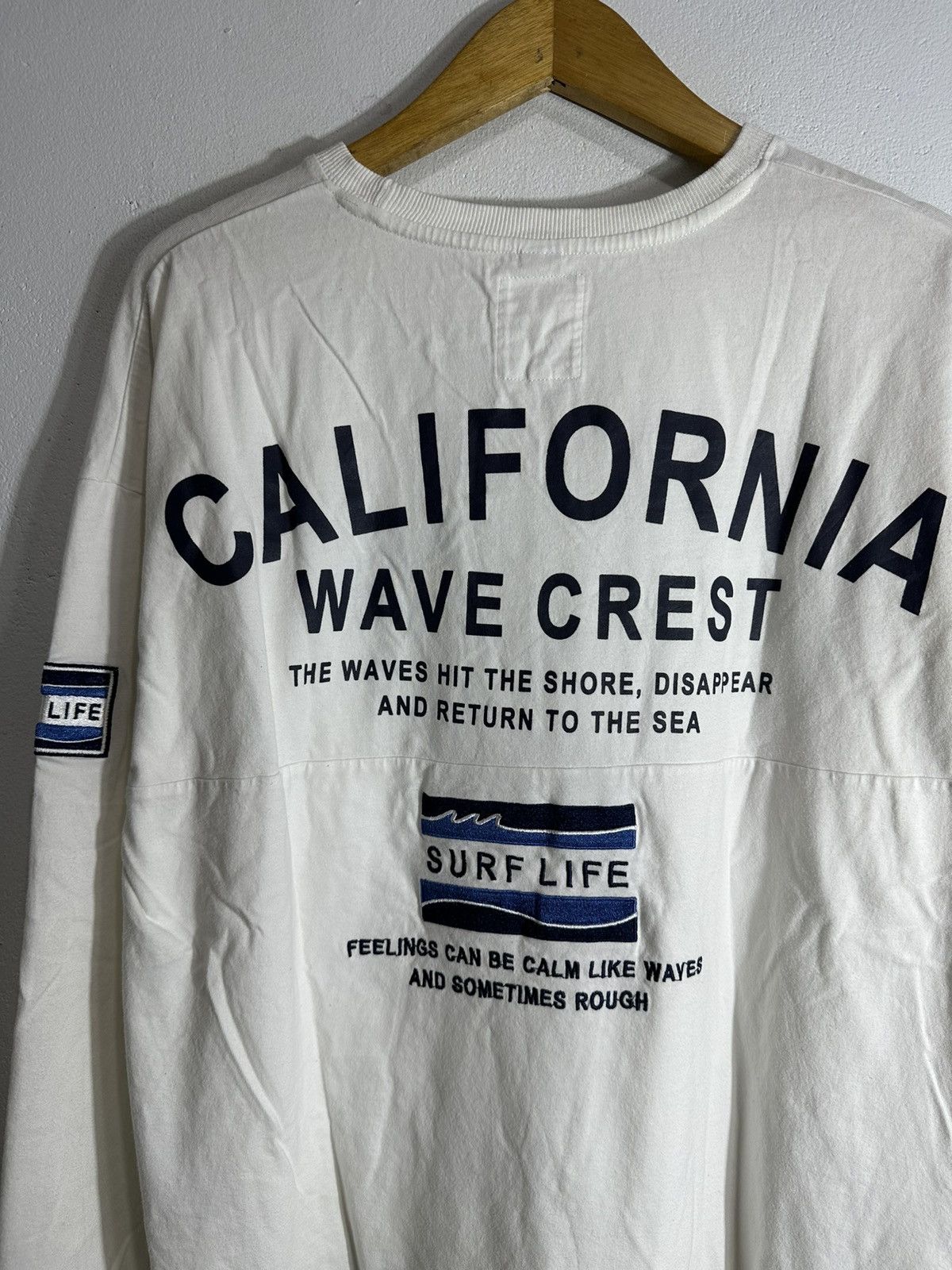 Beauty Beast AUTHENTIC UNDERWRAPS CALIFORNIA SURF LIFE LONG SLEEVE TEE Size US L / EU 52-54 / 3 - 6 Thumbnail