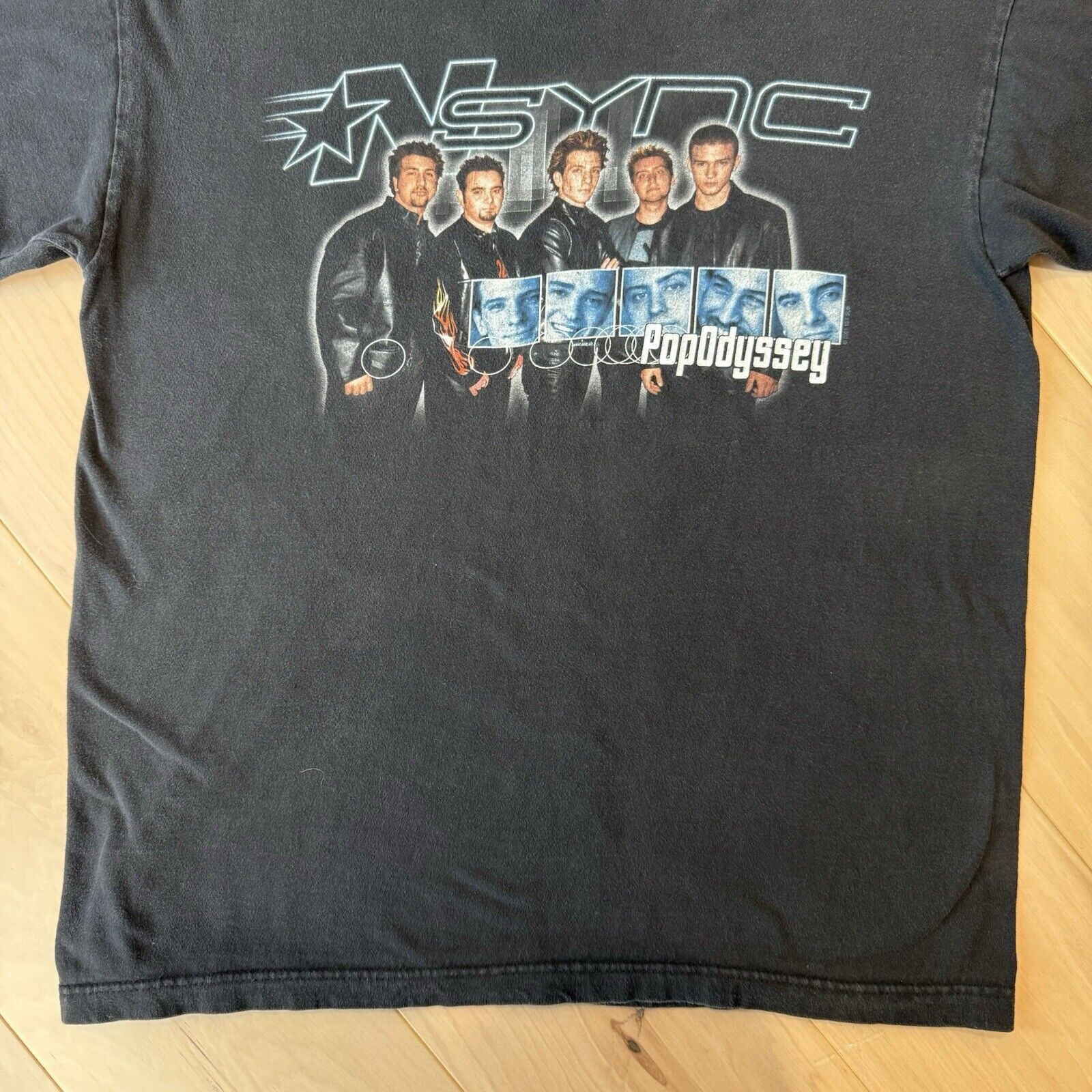 Band Tees × Vintage Vintage Nsync Pop Odyssey Shirt Large Black Y2K Music Tour Size US L / EU 52-54 / 3 - 4 Thumbnail