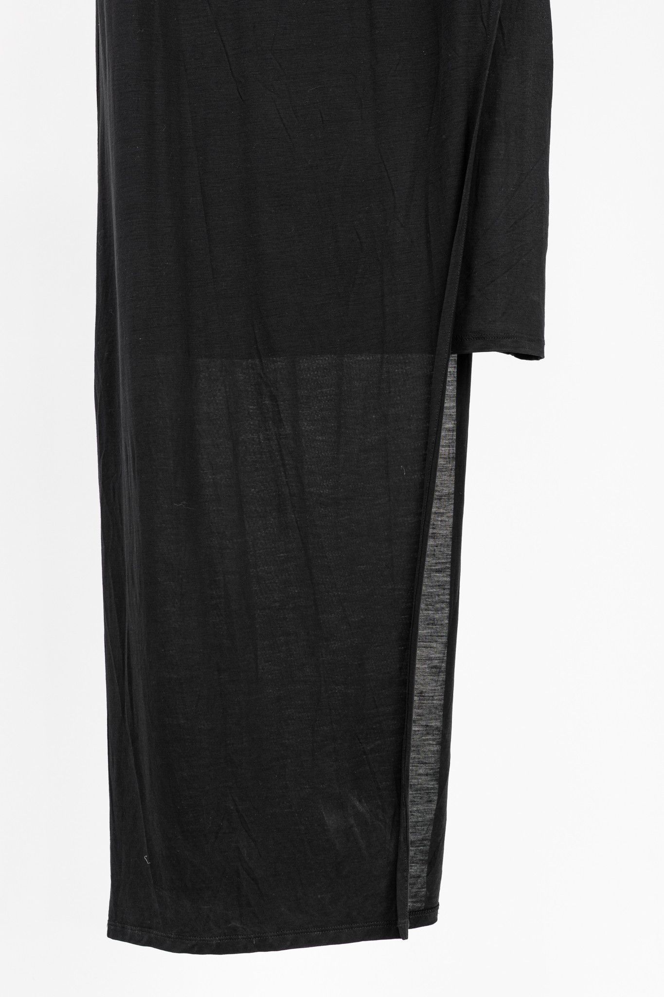 Acne Studios Acne Studios Ordelia Black Tencel Asymmetrical Tank Dress Size S / US 4 / IT 40 - 6 Thumbnail