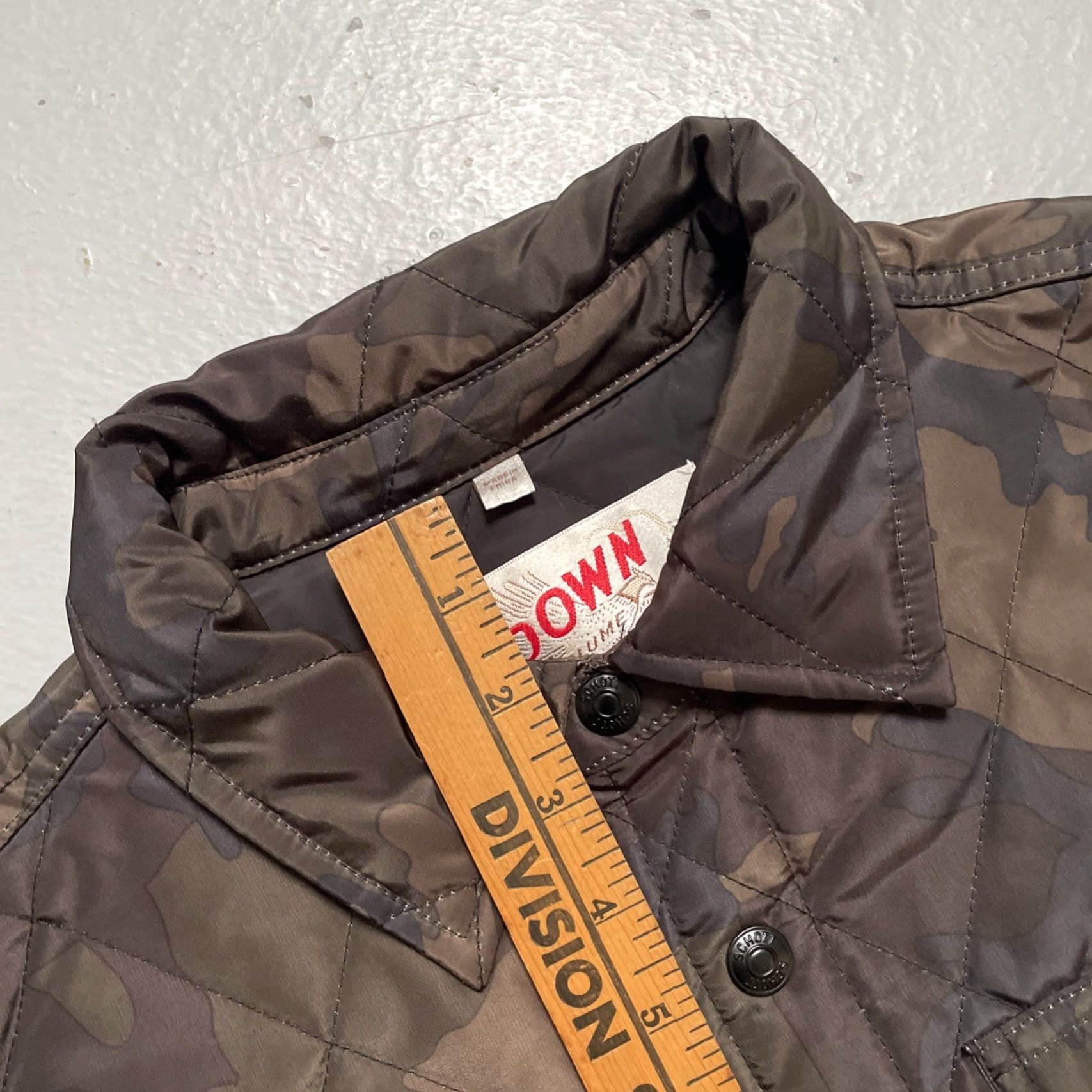 Schott Schott Down-Filled Quilted Insulated Shirt-Jacket Camouflage S Multicolor Quilted Down Jacket Shirt-Jacket Mens Womens Unisex Adults 9122D Size US S / EU 44-46 / 1 - 4 Thumbnail
