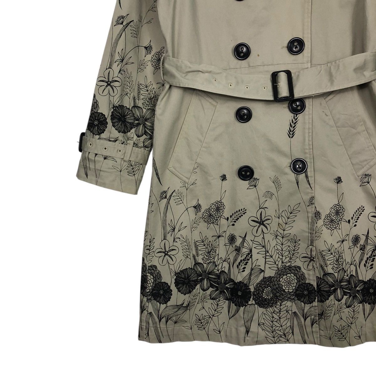 Hysteric Glamour 🔥VINTAGE LONG JACKET SCOLAR OVER PRINT BONDAGE DESIGN Size M / US 6-8 / IT 42-44 - 7 Thumbnail