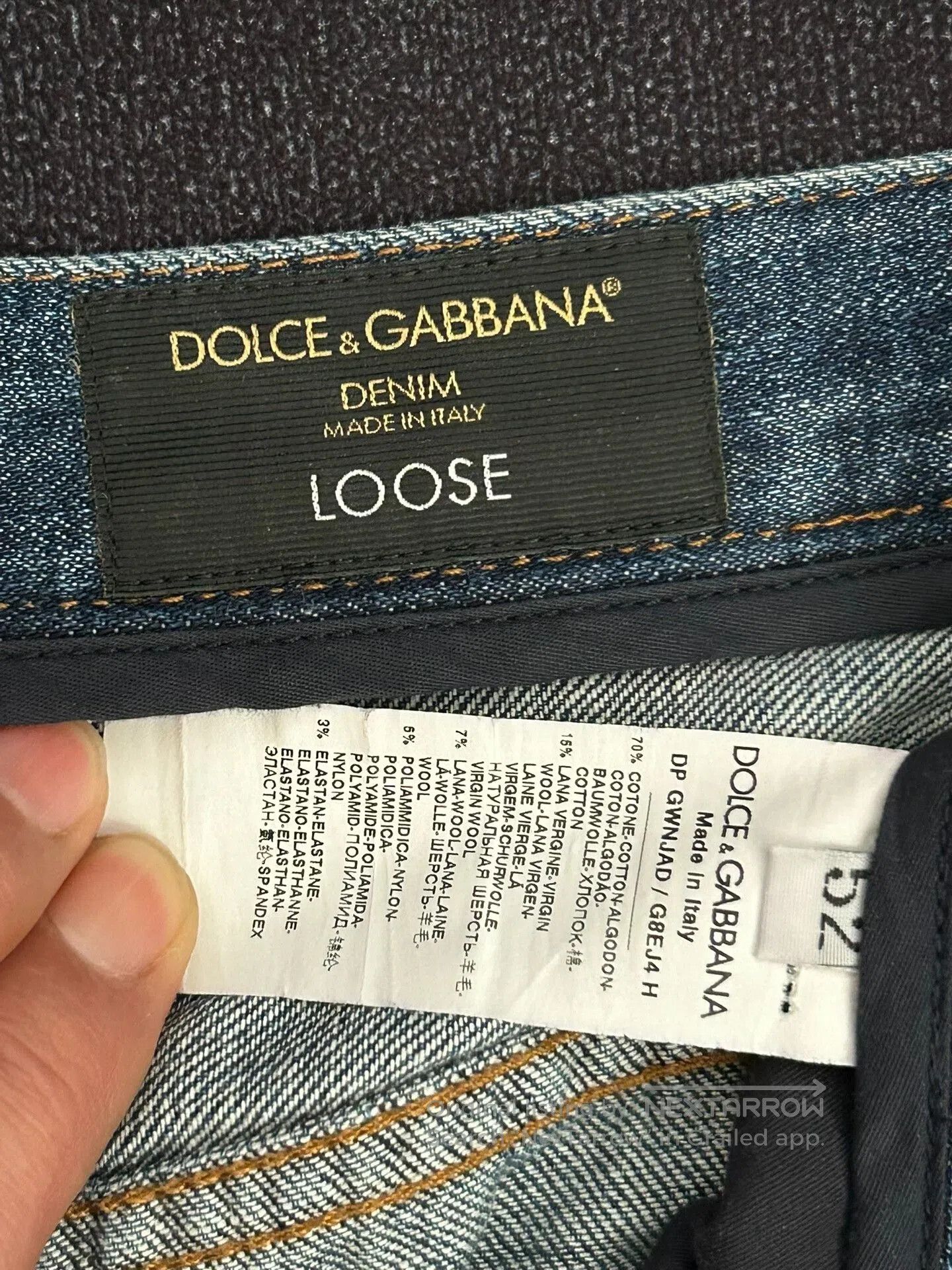 Dolce & Gabbana Dolce & Gabbana Patchwork Denim Pants. Size US 34 / EU 50 - 8 Thumbnail