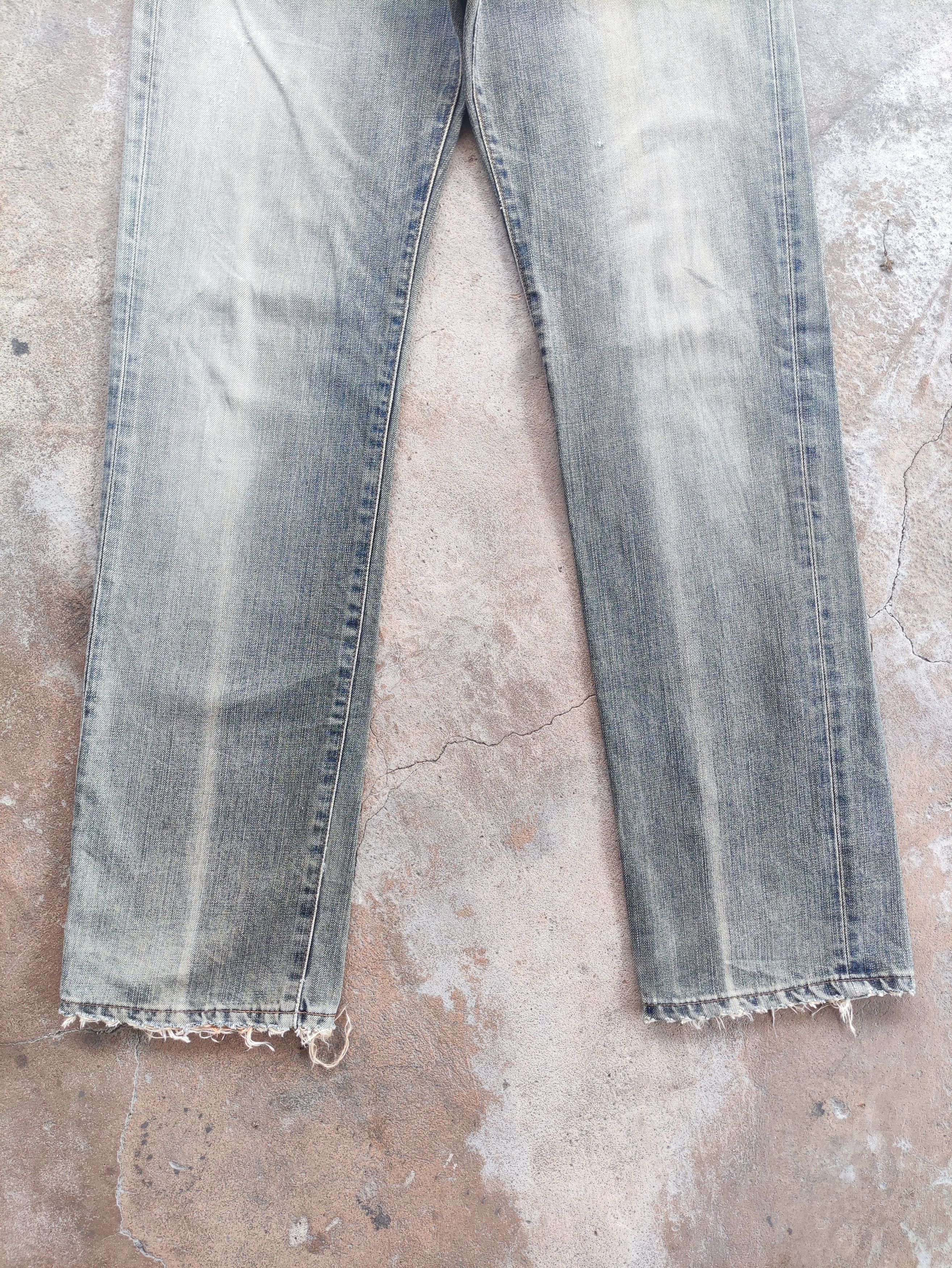 Edwin Vintage Edwin Brand Distressed Denim Faded Pants Size US 31 - 4 Thumbnail
