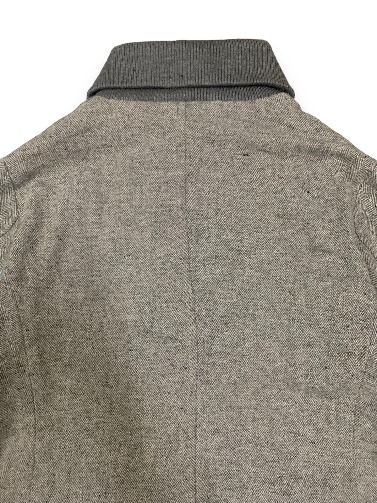 Beams Plus Japanese Beams Heart Wool Blend Herringbone Pattern Jacket Size US S / EU 44-46 / 1 - 11 Thumbnail