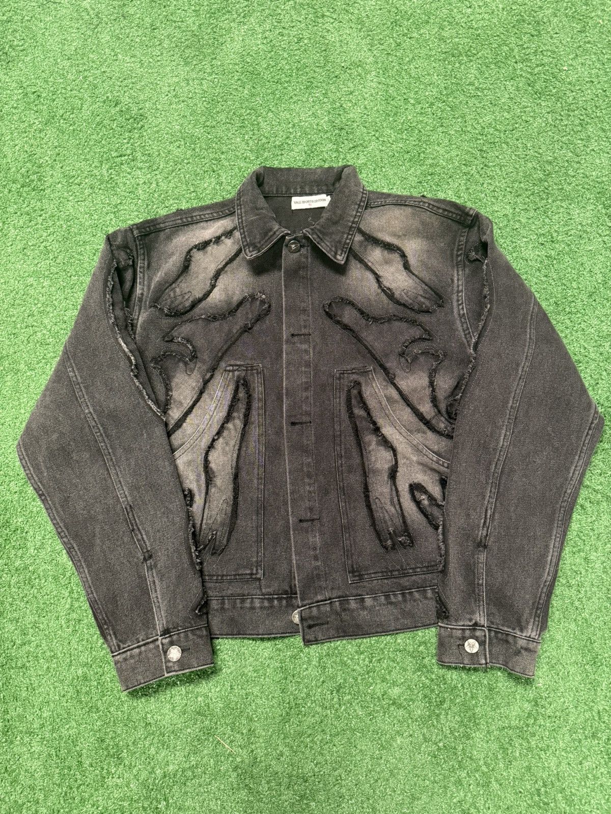 Vale Vale 1 of 1 sample denim jacket sz large Size US L / EU 52-54 / 3 - 1 Thumbnail