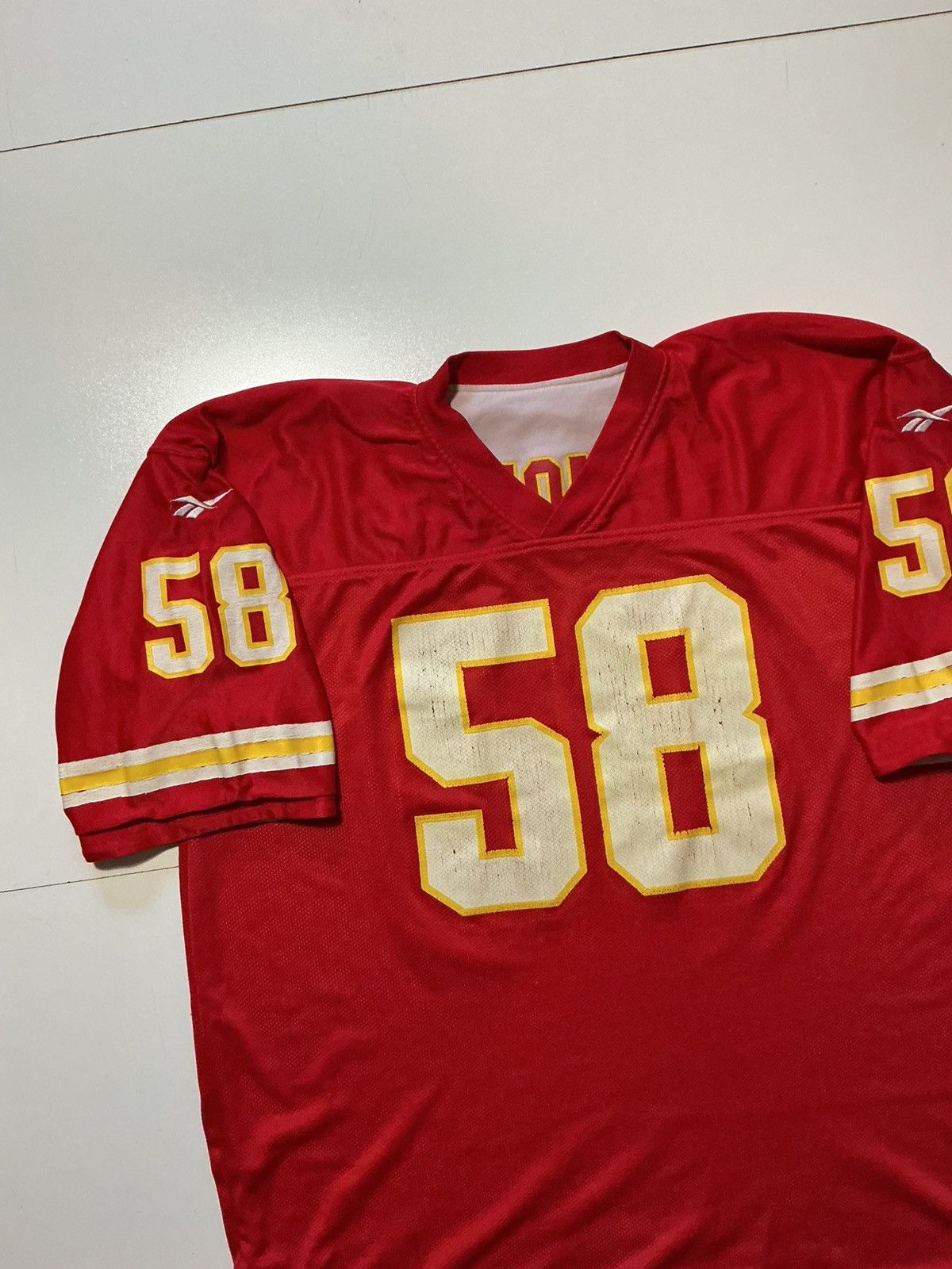 Reebok Reebok Kansas City Chiefs Derrick Thomas NFL Football Jersey Size US XXL / EU 58 / 5 - 5 Thumbnail