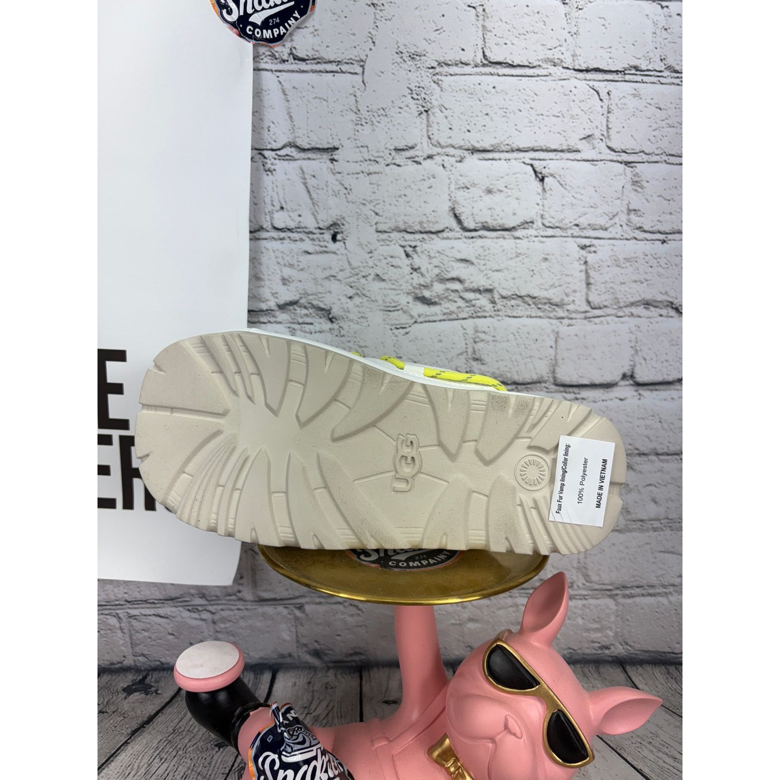 Ugg Ugg Spaceslider Tech Sandal Womens 7 Yellow Platform Slipper Size US 7 / IT 37 - 7 Thumbnail