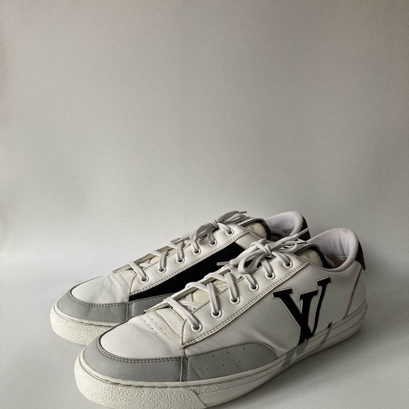 Louis Vuitton Louis Vuitton Charlie White Low-Top Sneakers 0079 Size US 12 / EU 45 - 1 Thumbnail
