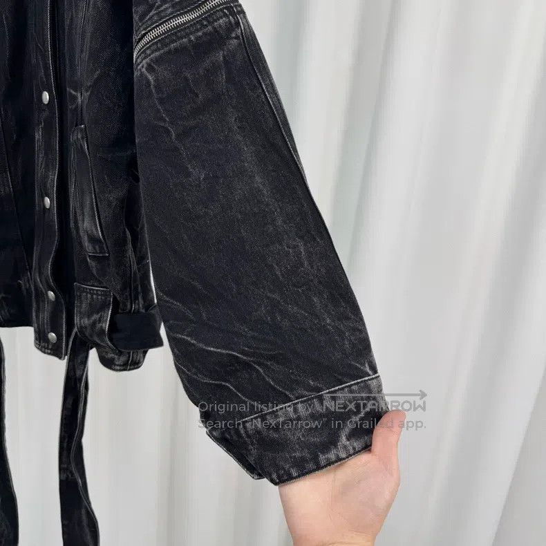 Givenchy Givenchy Washed tie-dye zip-up denim jacket Size US M / EU 48-50 / 2 - 4 Thumbnail
