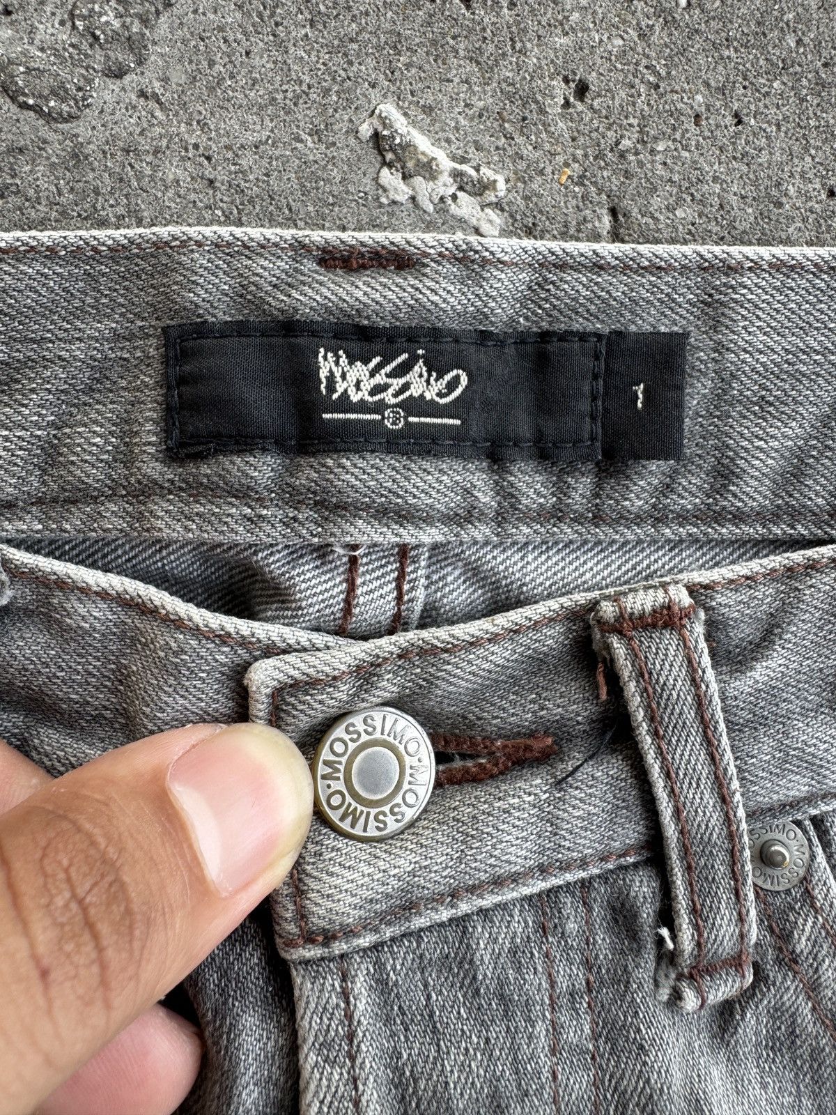 Mossimo Vintage Mossimo Mudwash Denim Jeans Size US 28 / EU 44 - 5 Thumbnail