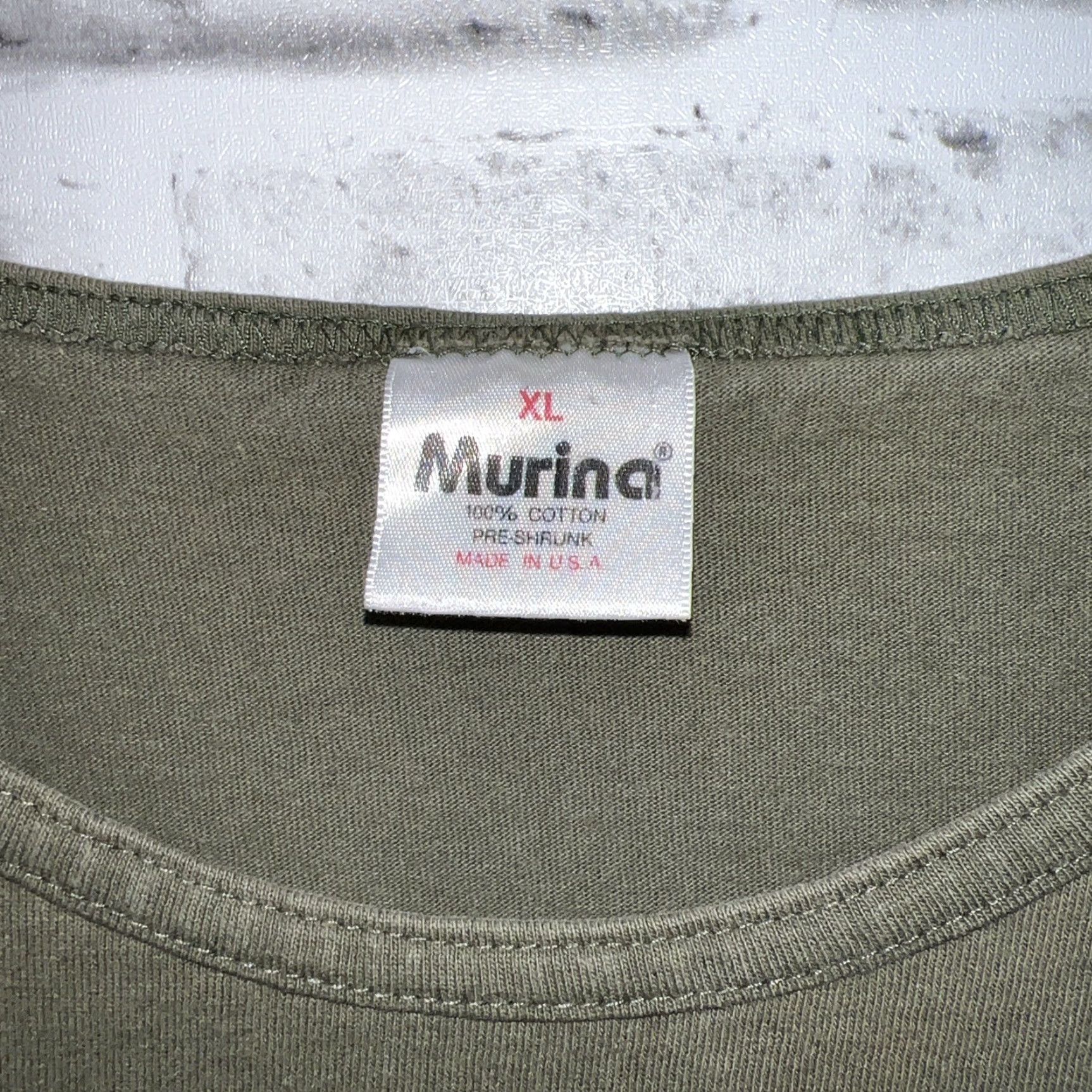 Vintage VINTAGE Murina Hawaiian Shirt Mens XL Green Muscle / Tank Top Hawaii Theme 80s 90s Mens Size US XL / EU 56 / 4 - 3 Thumbnail