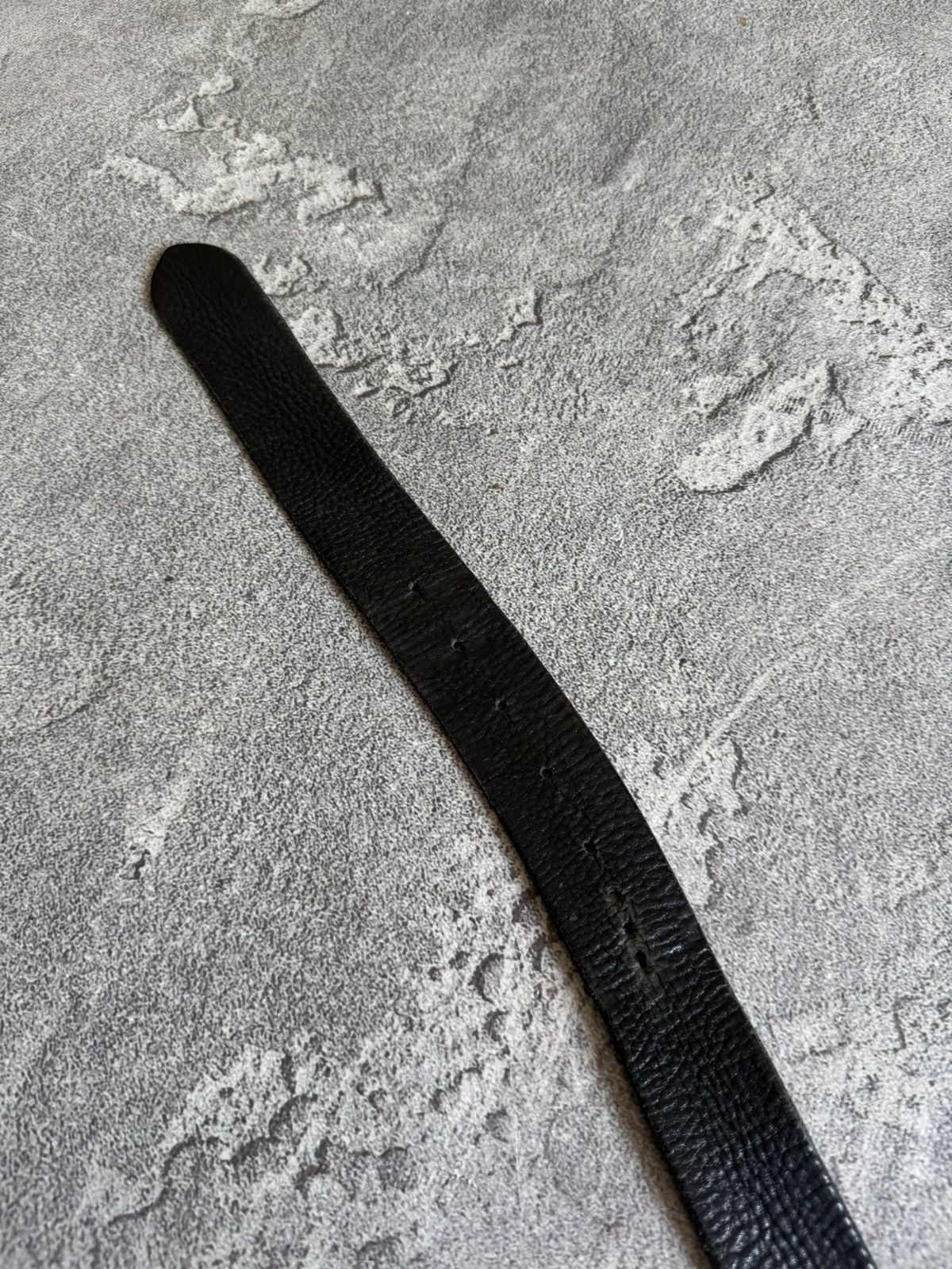 Diesel Diesel 90s retro vintage leather big logo belt avantgarde Size ONE SIZE - 15 Thumbnail