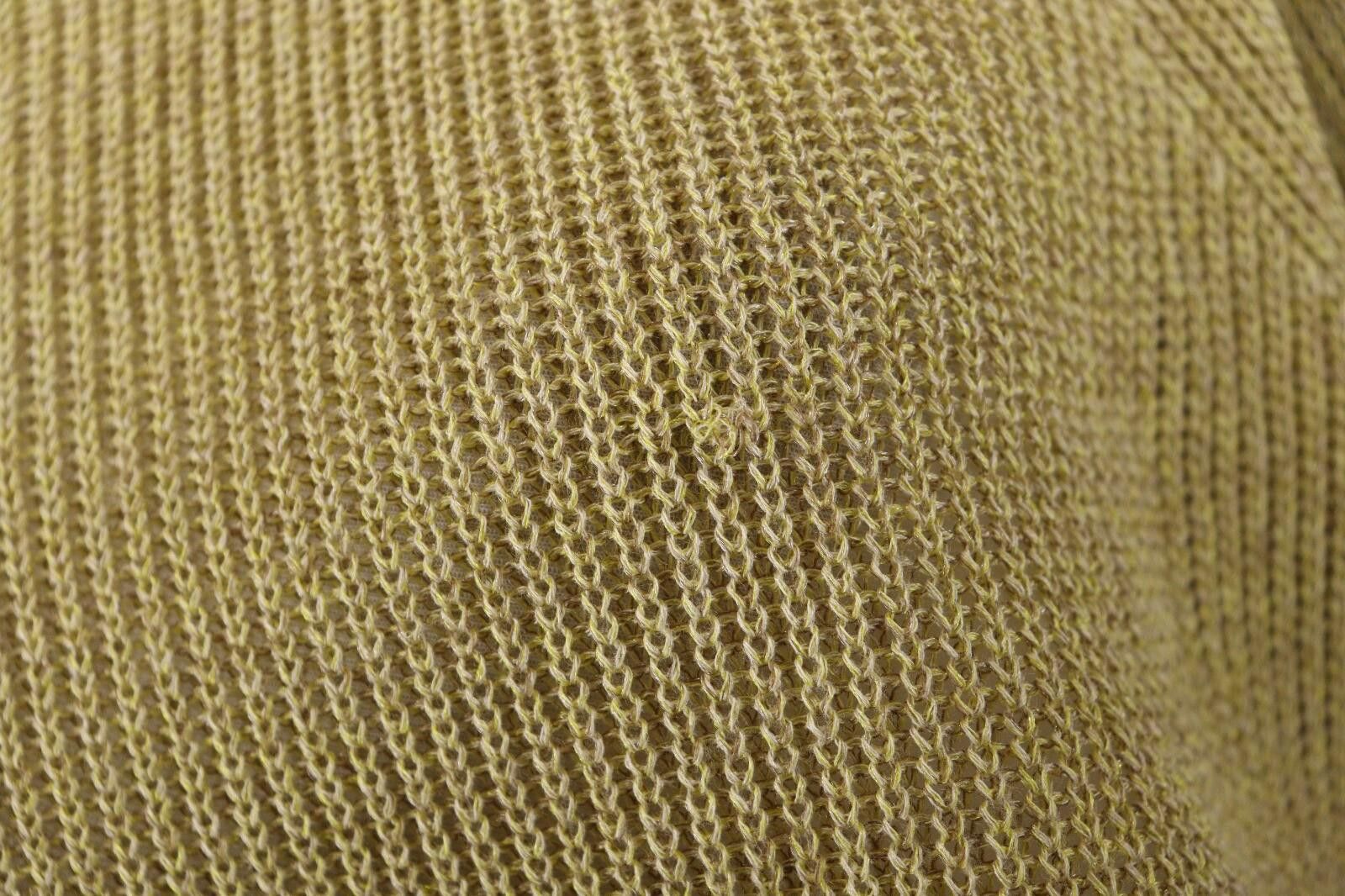 Designer Le Tricot Perugia Beige Oversized Knit Sweater Size L Size L / US 10 / IT 46 - 4 Thumbnail