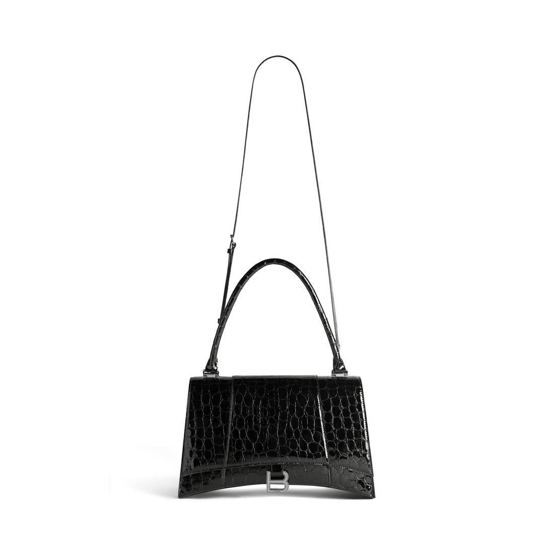 Balenciaga o1la1rc1a1025 Size: OS / Hourglass Hinge Handbag Medium Size ONE SIZE - 9 Thumbnail