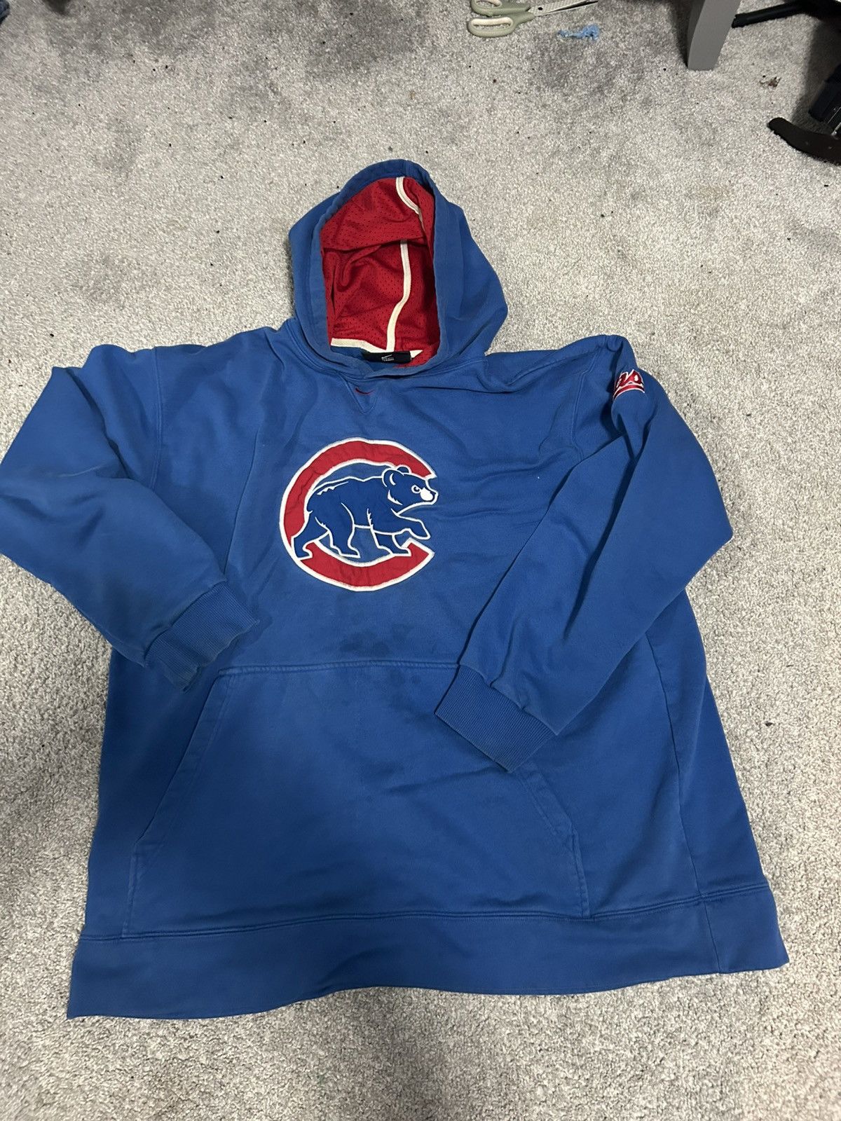 Nike Vintage Chicago cubs Nike team hoodie Size US XXL / EU 58 / 5 - 1 Thumbnail