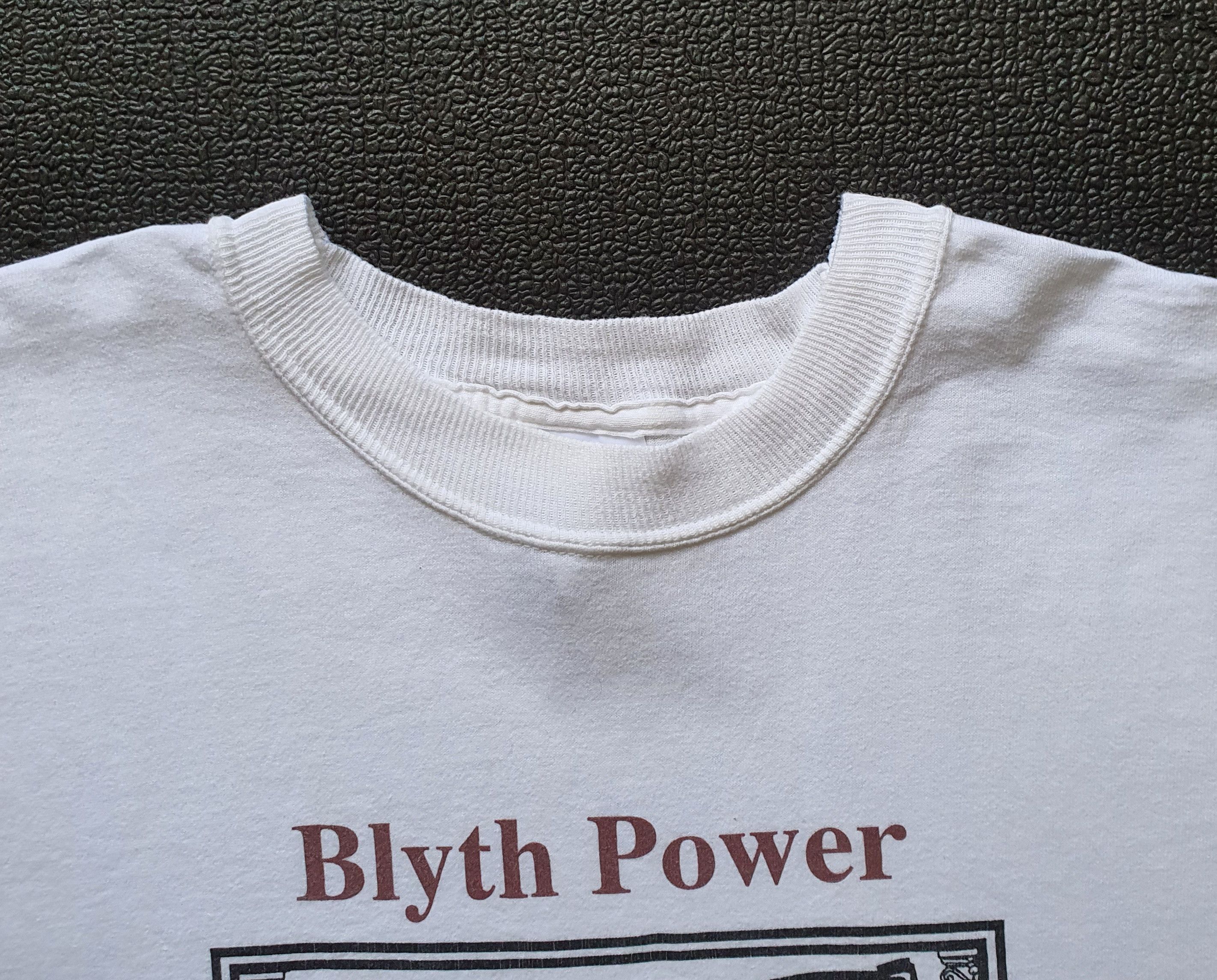 Band Tees × Vintage Vintage 90s BLYTH POWER Dead and a Lady T shirt size XL Size US XL / EU 56 / 4 - 4 Thumbnail