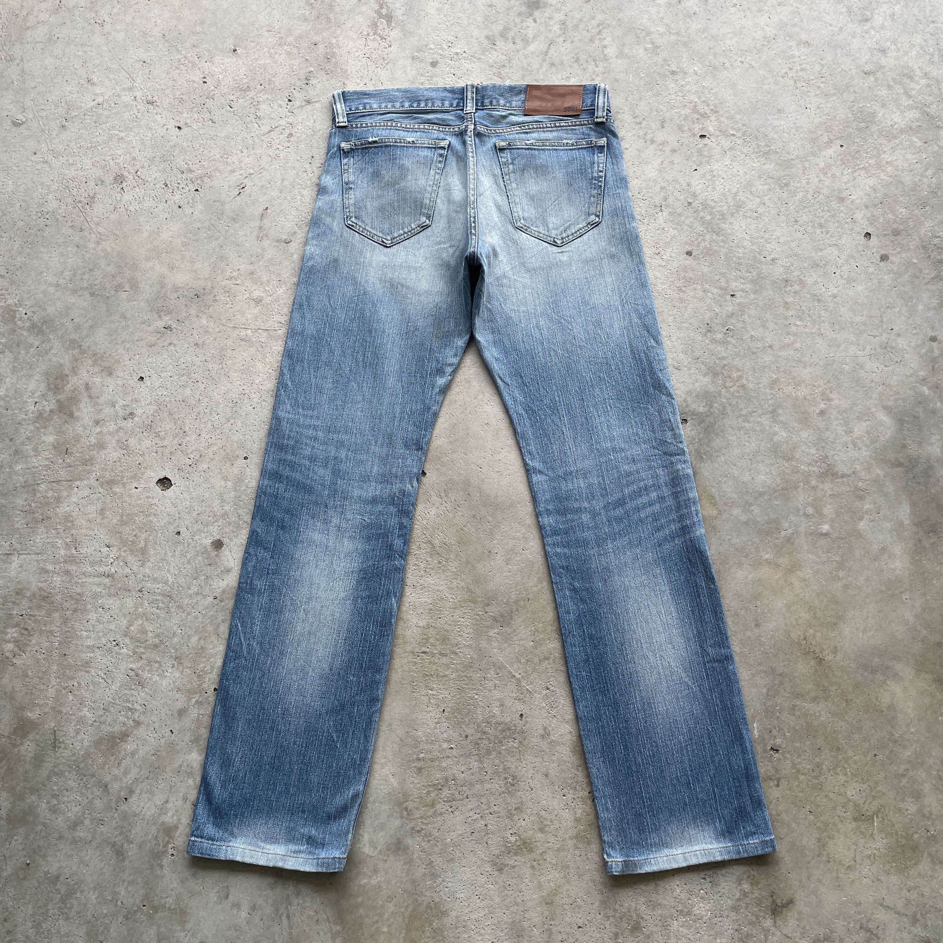 Japanese Brand VINTAGE JAPANESE JEANS FADED PANTS DENIM W32x31.5 Size US 32 / EU 48 - 11 Thumbnail